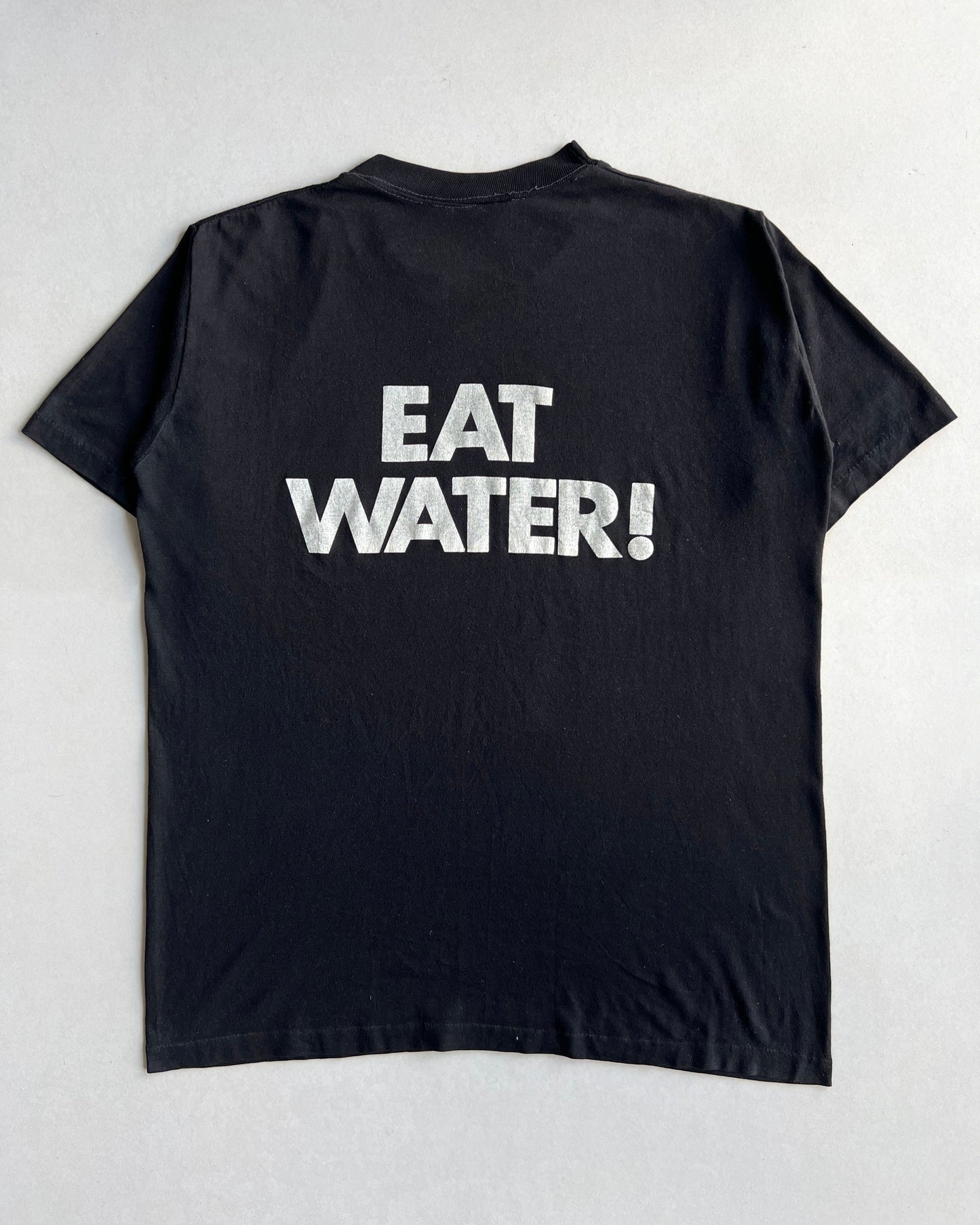 1980S 'EAT WATER' SINGLE STITCH TEE (L)