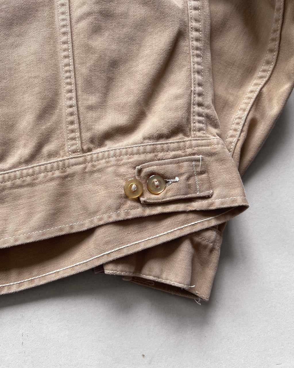 1970S LEE MOLESKIN DOUBLE POCKET JACKET (L)