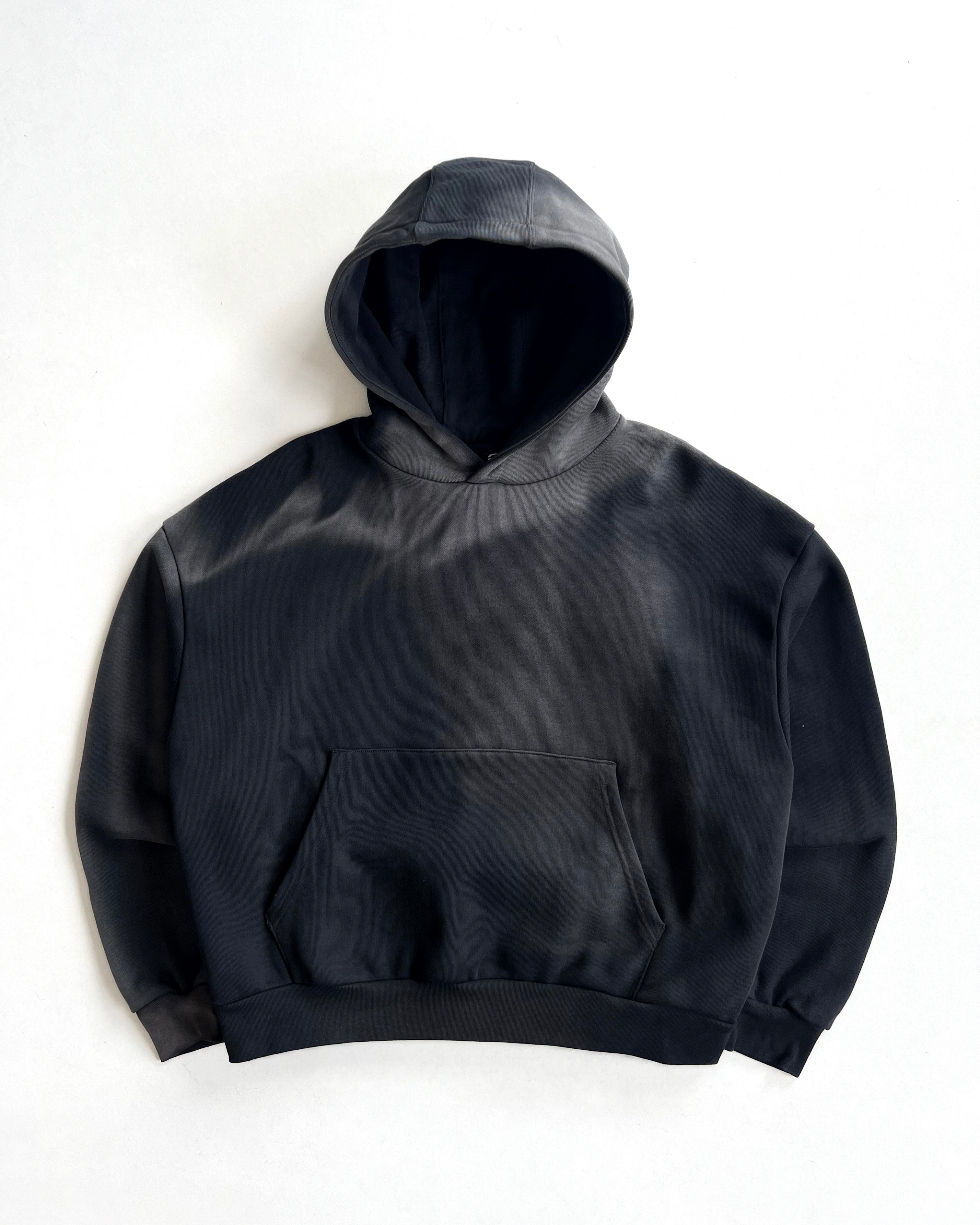 EXG SUN FADED HEAVYWEIGHT FRENCH TERRY EVERYDAY HOODIE (L)