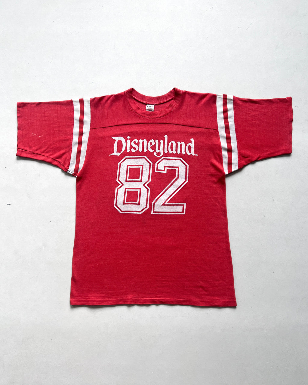 1980S DISNEYLAND '82' FOOTBALL TEE (L)