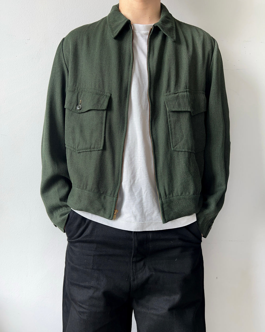 1950S DAY'S WHIPCORD WORK JACKET (XL)