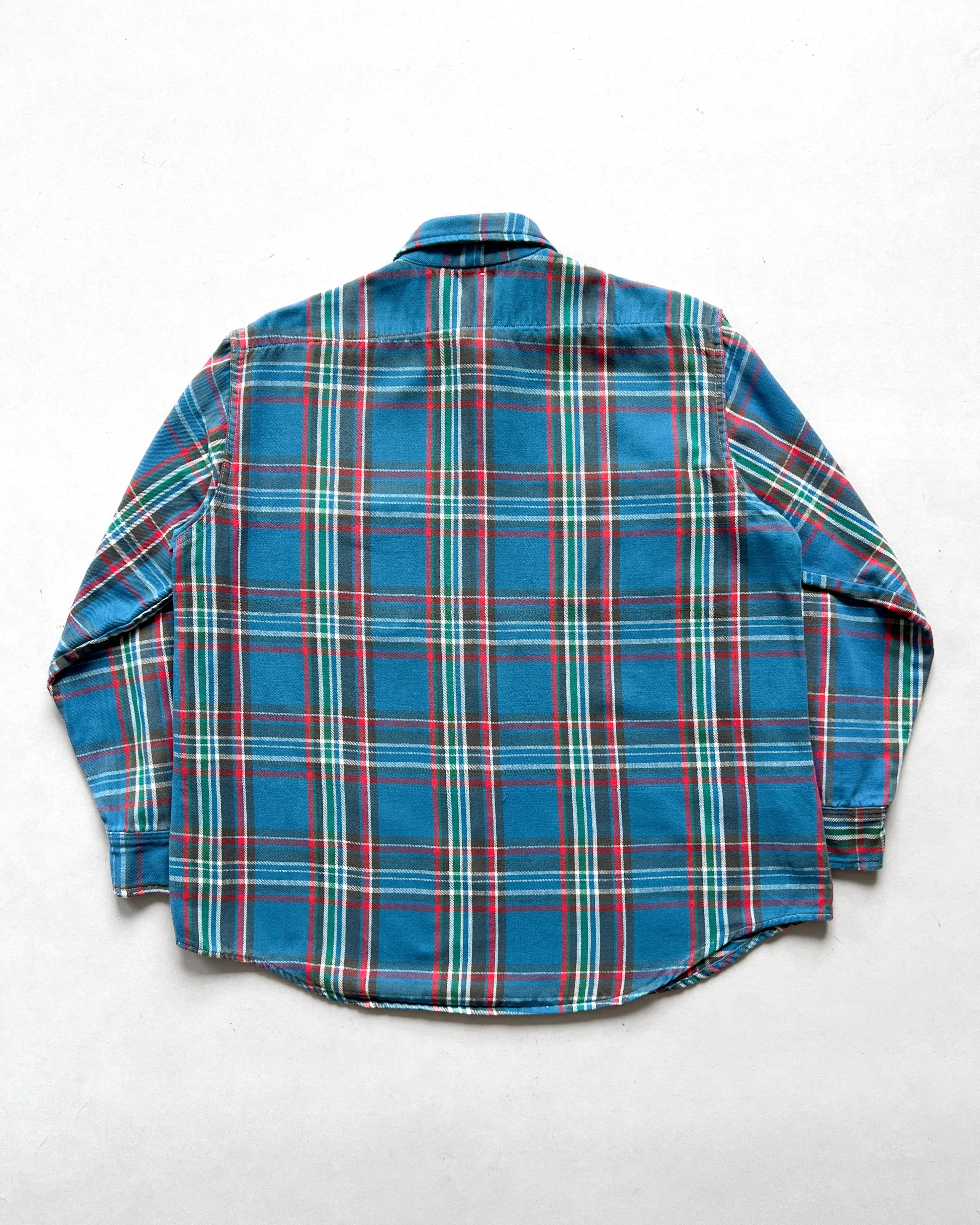 1970S BIG MAC JC PENNEY PLAID FLANNEL (L)