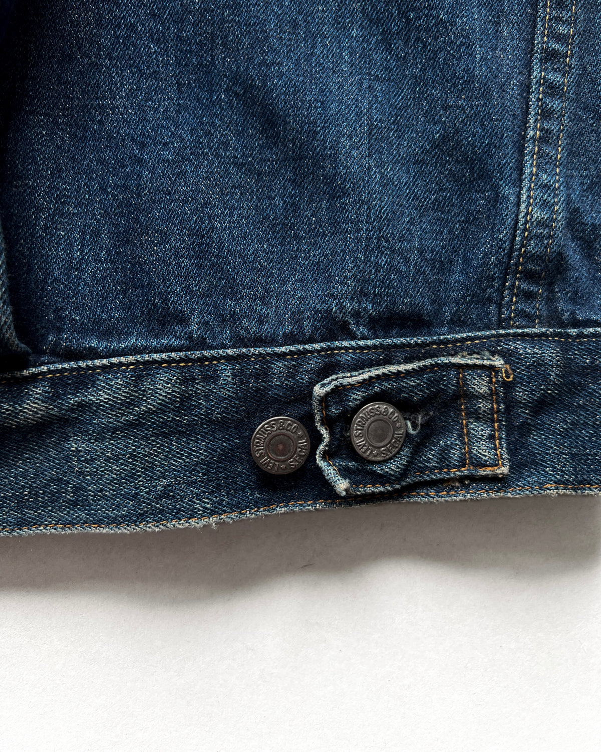 1990S LVC 507 BIG E TYPE II SELVEDGE DENIM JACKET (48)