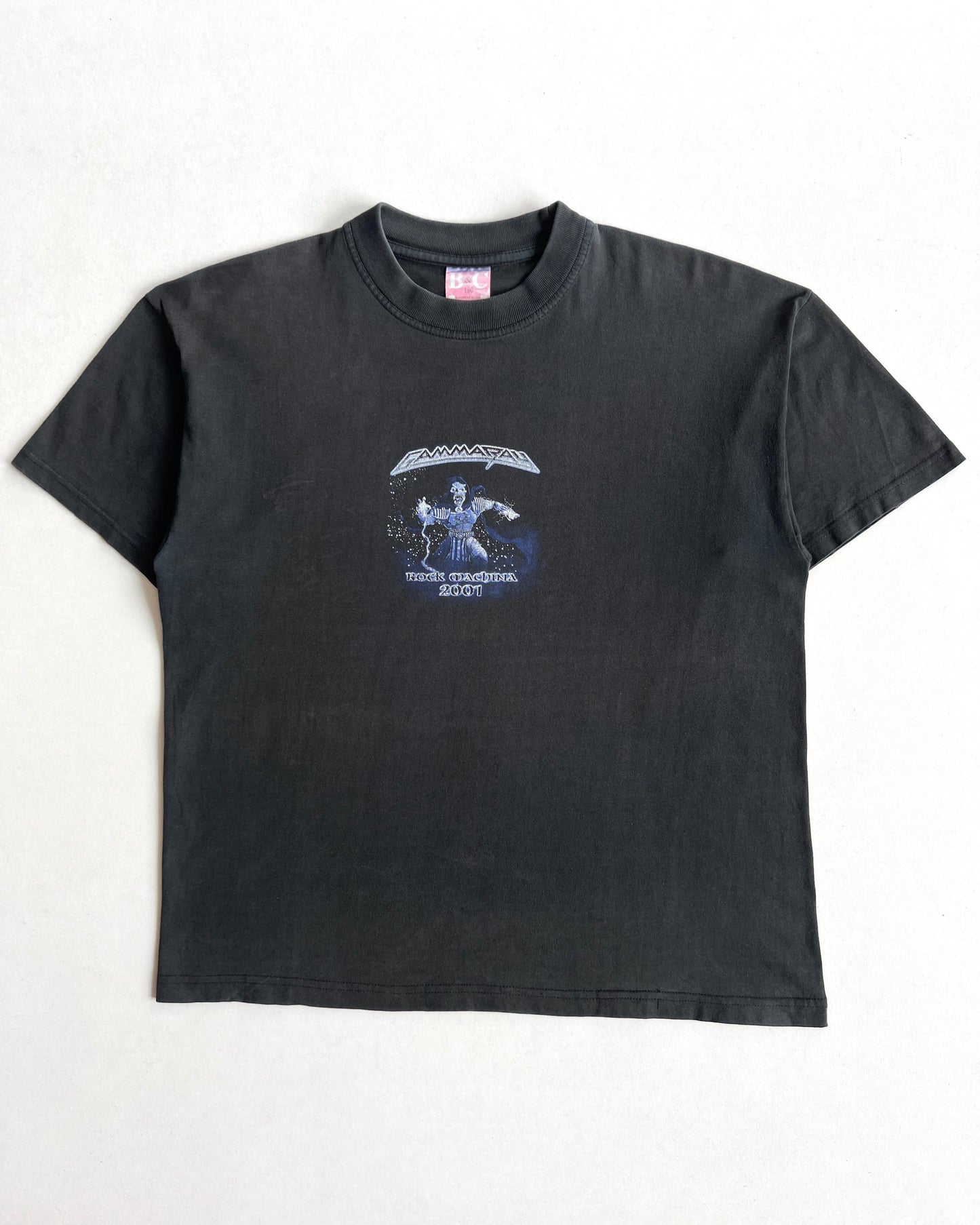 2000S FADED 'GAMMA RAY' ROCK TEE (L)