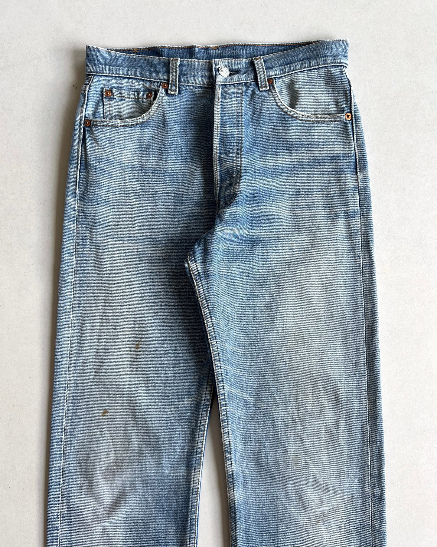 1990S FADED LEVI'S 501 JEANS (30)