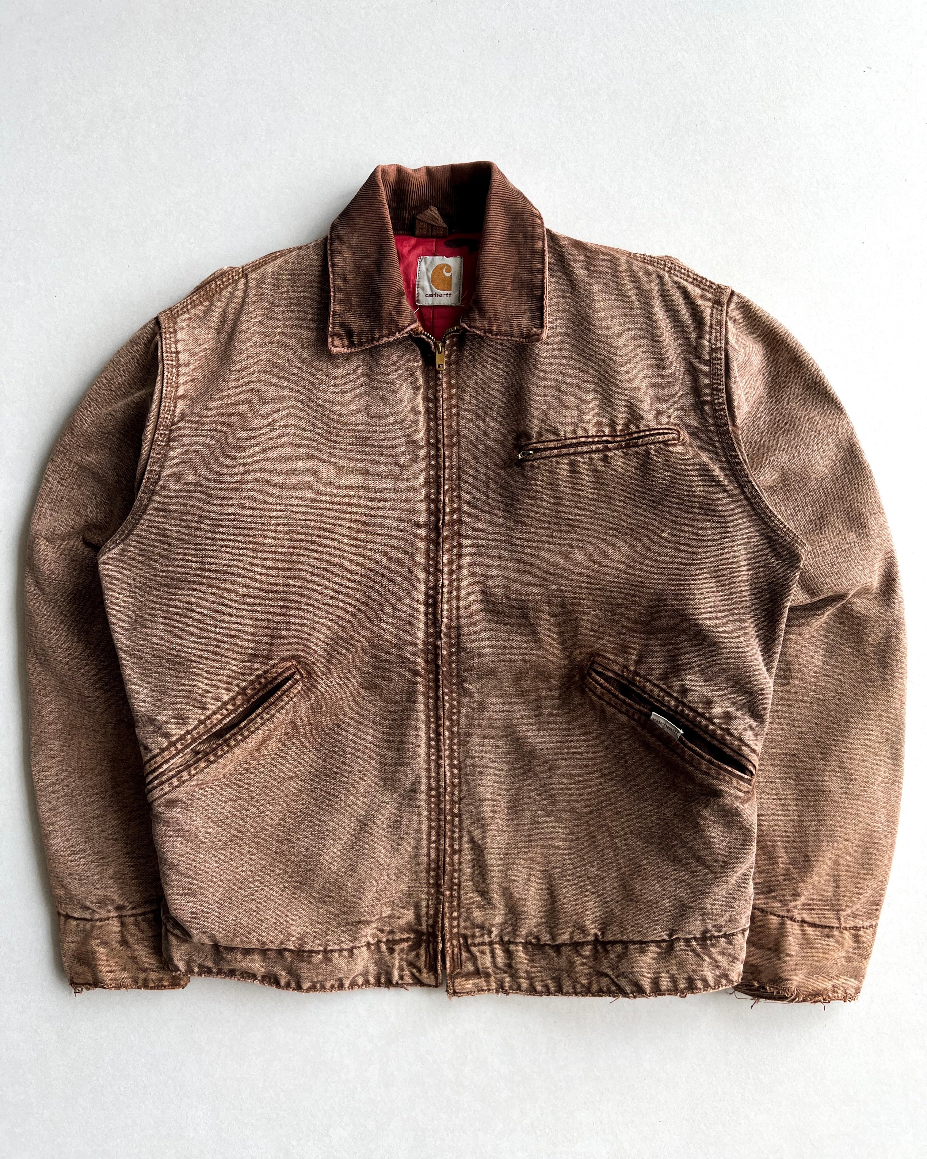 1970S STONE WASHED CARHARTT DETROIT JACKET (M)