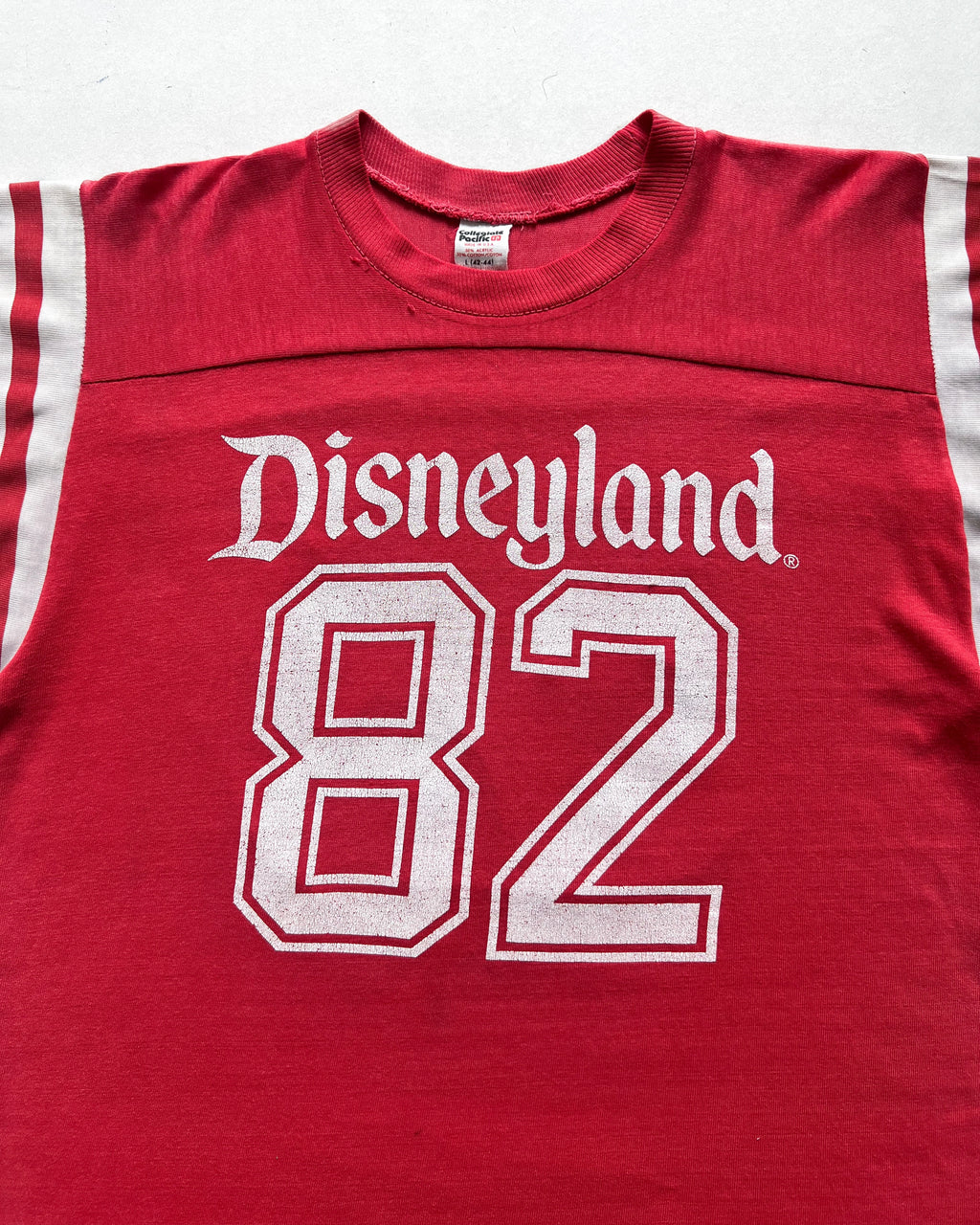 1980S DISNEYLAND '82' FOOTBALL TEE (L)