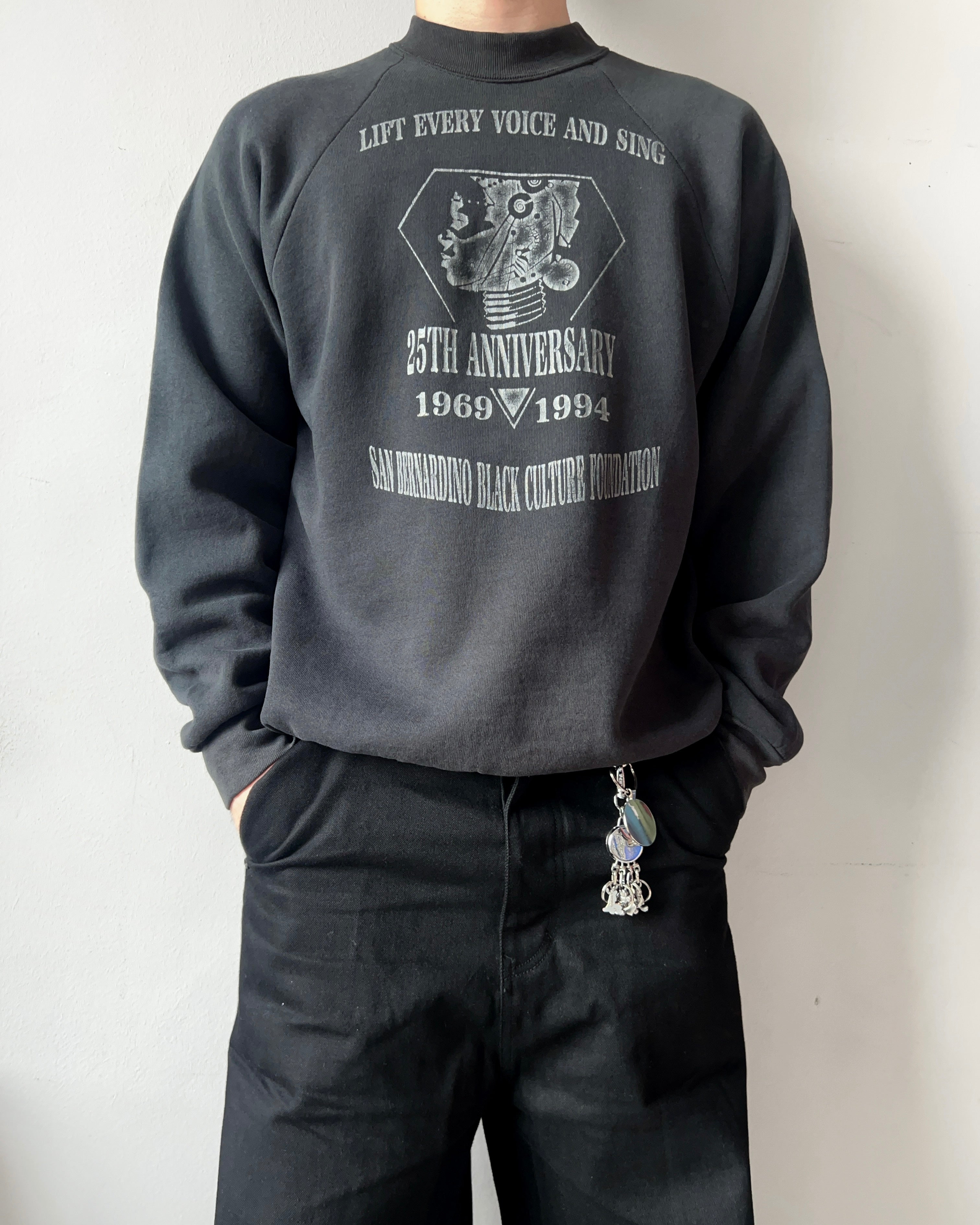 1990S 'SAN BERNARDINO BLACK CULTURE FORMATION' SWEATSHIRT (XL)