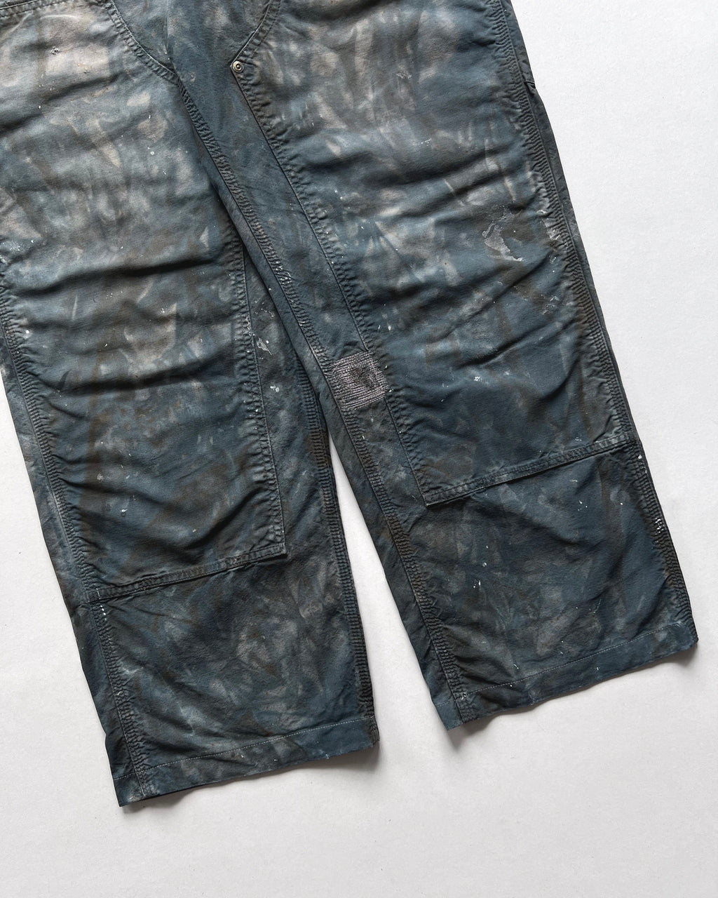 2000S BLEACHED CARHARTT DOUBLE KNEE WORK PANTS (34)
