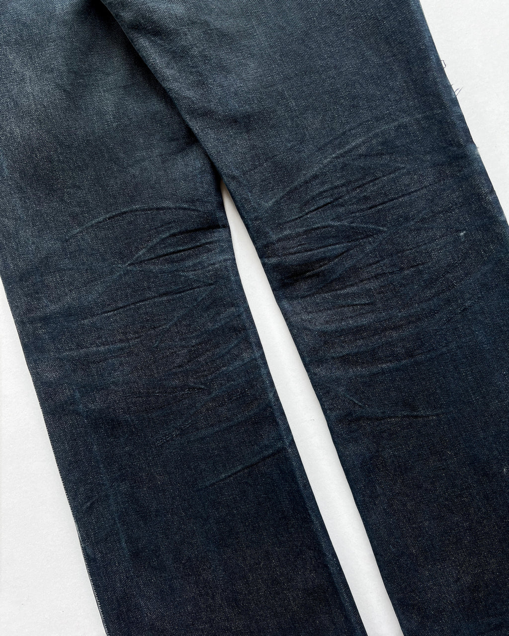 2000S DARK INDIGO SAINT LAURENT FLARE JEANS (32)