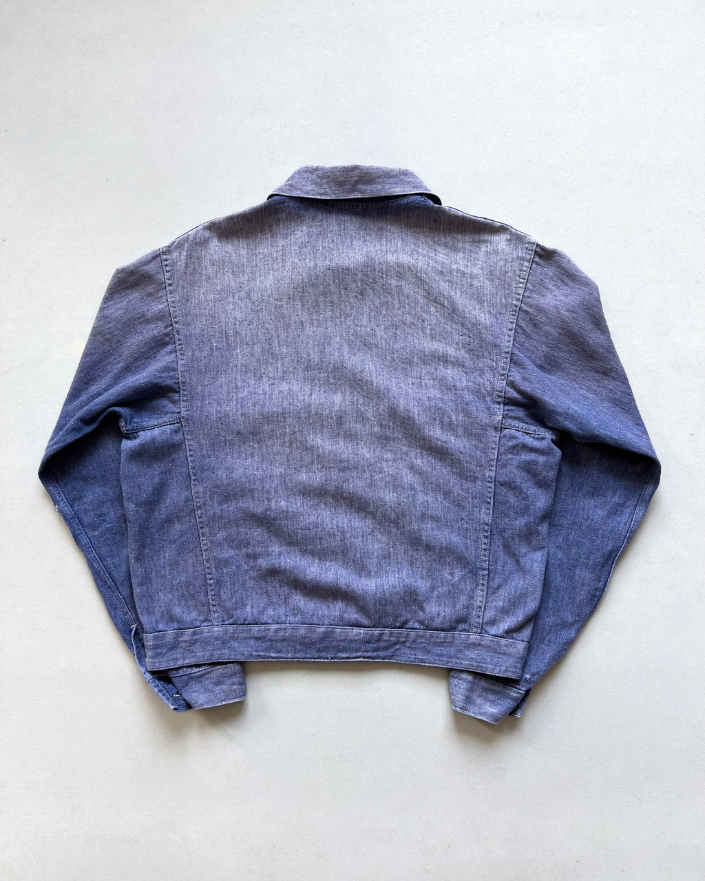 1960S SUN FADED GERMAN WORK JACKET (M)