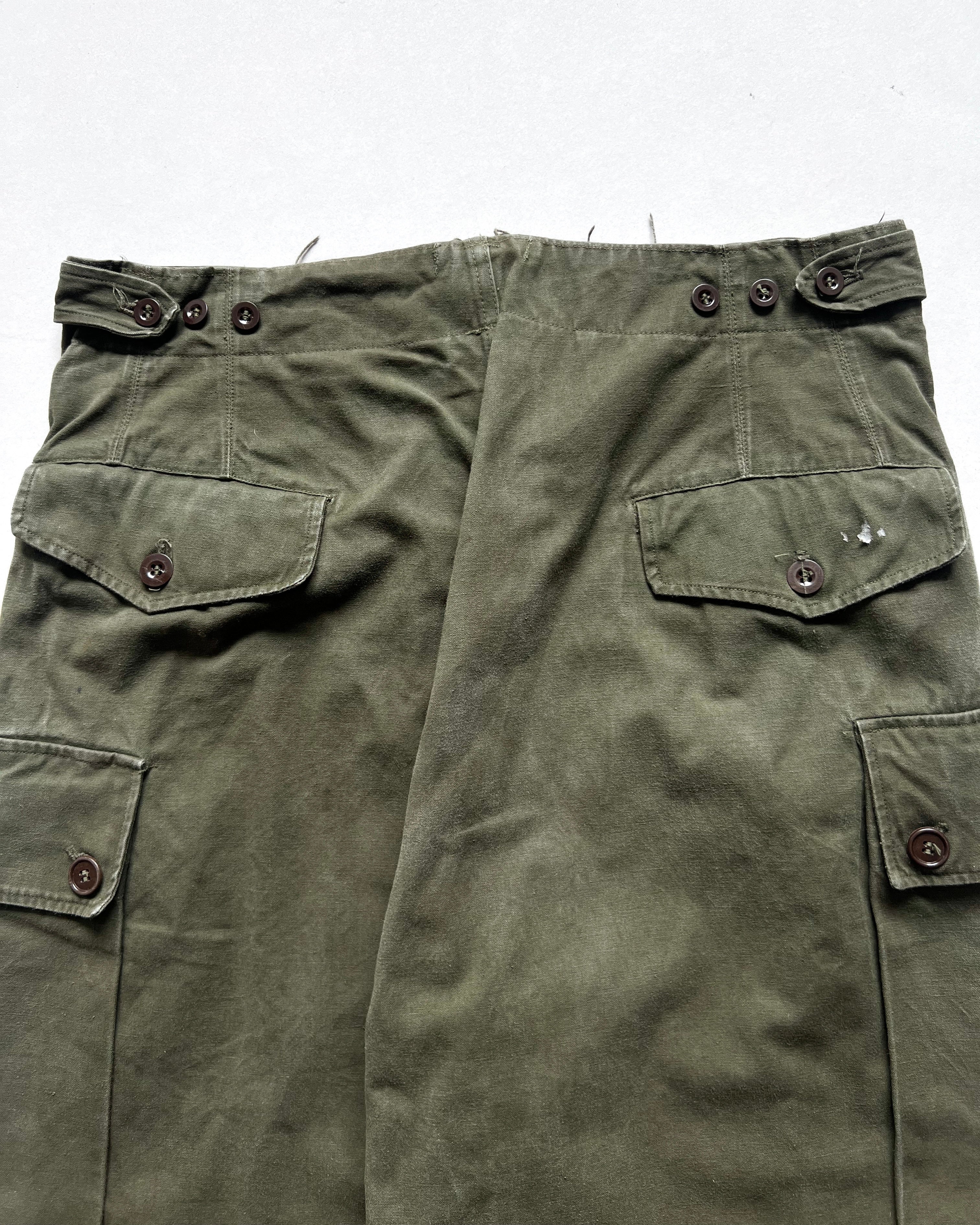 1950S DUTCH ARMY CARGO PANTS (30-34)