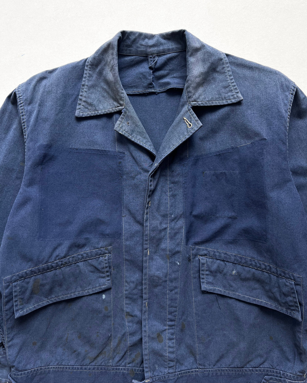 1960S FADED INDIGO JAPANESE WORK JACKET (M)