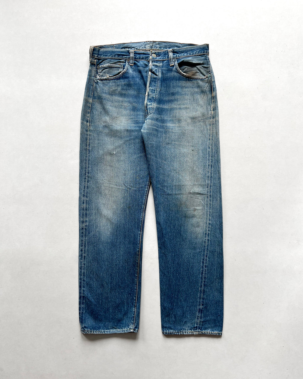1960S LEVI'S BIG E 501 SELVEDGE JEANS (34)