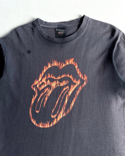 2000S SUN FADED ROLLING STONES DISTRESSED TEE (M)