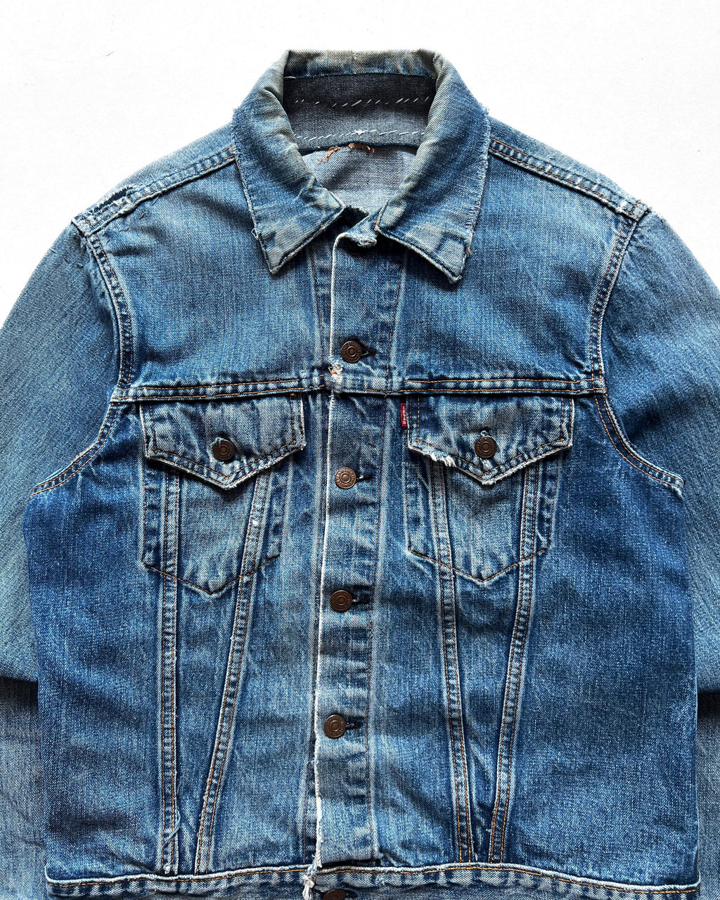 1970S LEVI'S BIG E 70505 TYPE III DENIM JACKET (M)