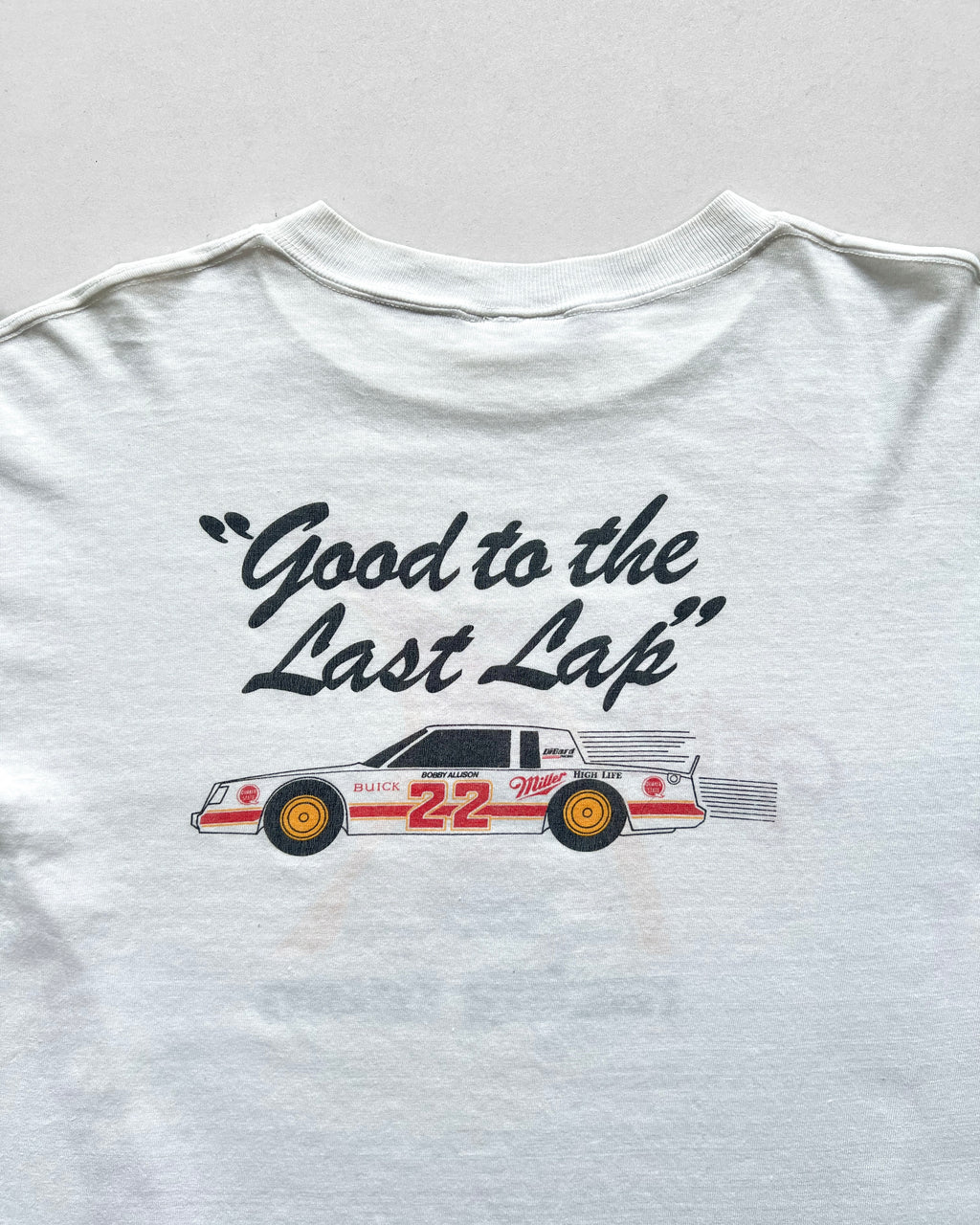 1980S 'MILLER HIGH LIFE RACING TEAM' LONGSLEEVES TEE (L)