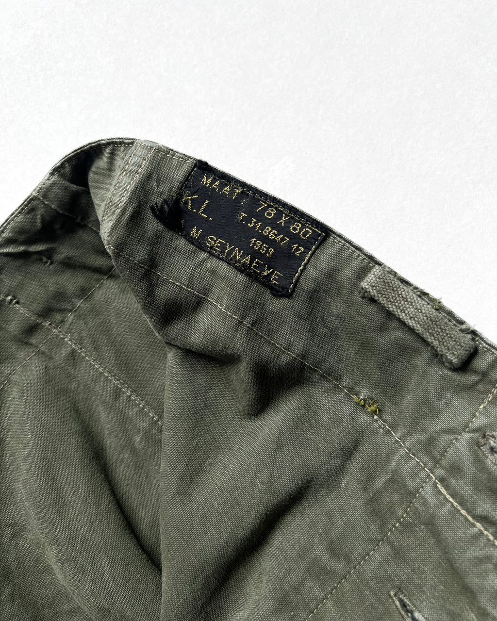 1950S DUTCH ARMY CARGO PANTS (29-33)