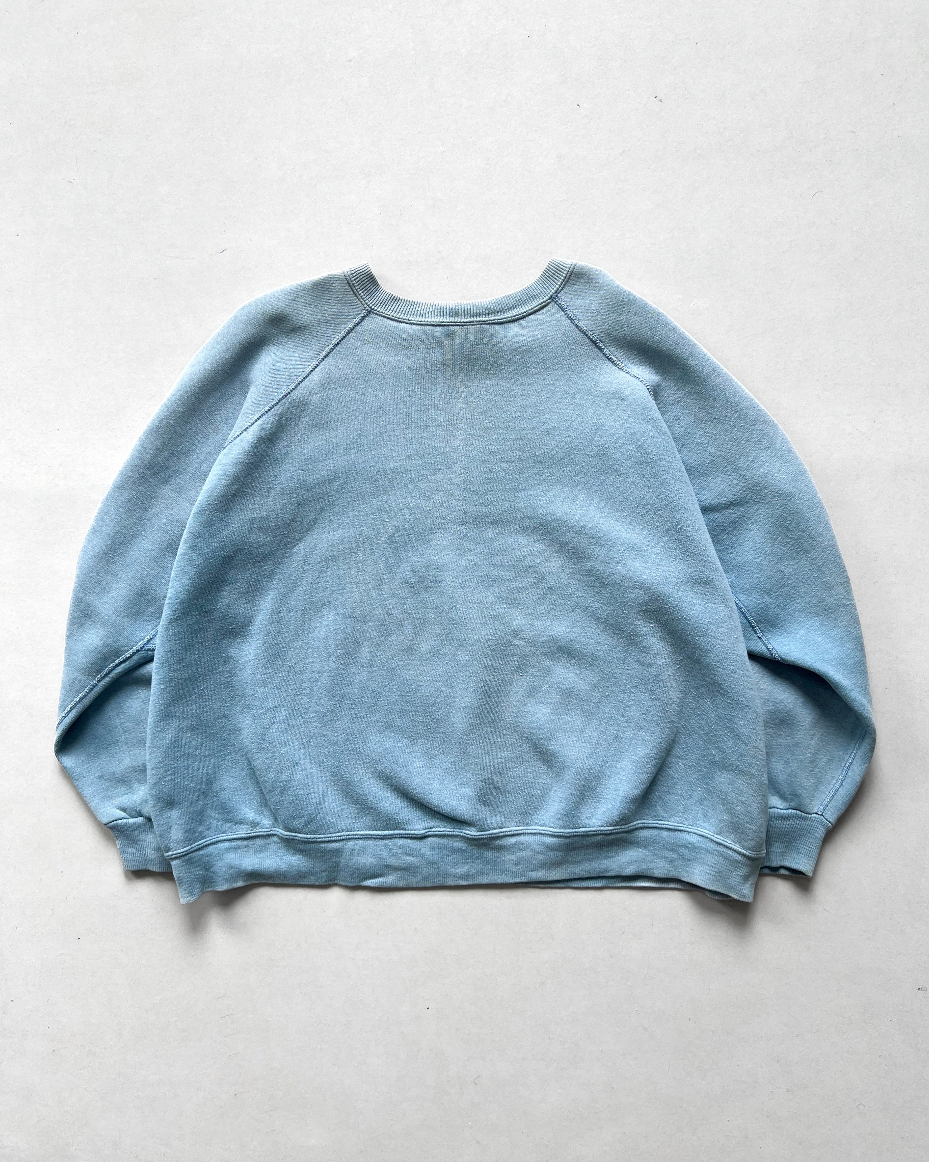 1960S FADED 'UCI' RAGLAN SWEATSHIRT (XL)