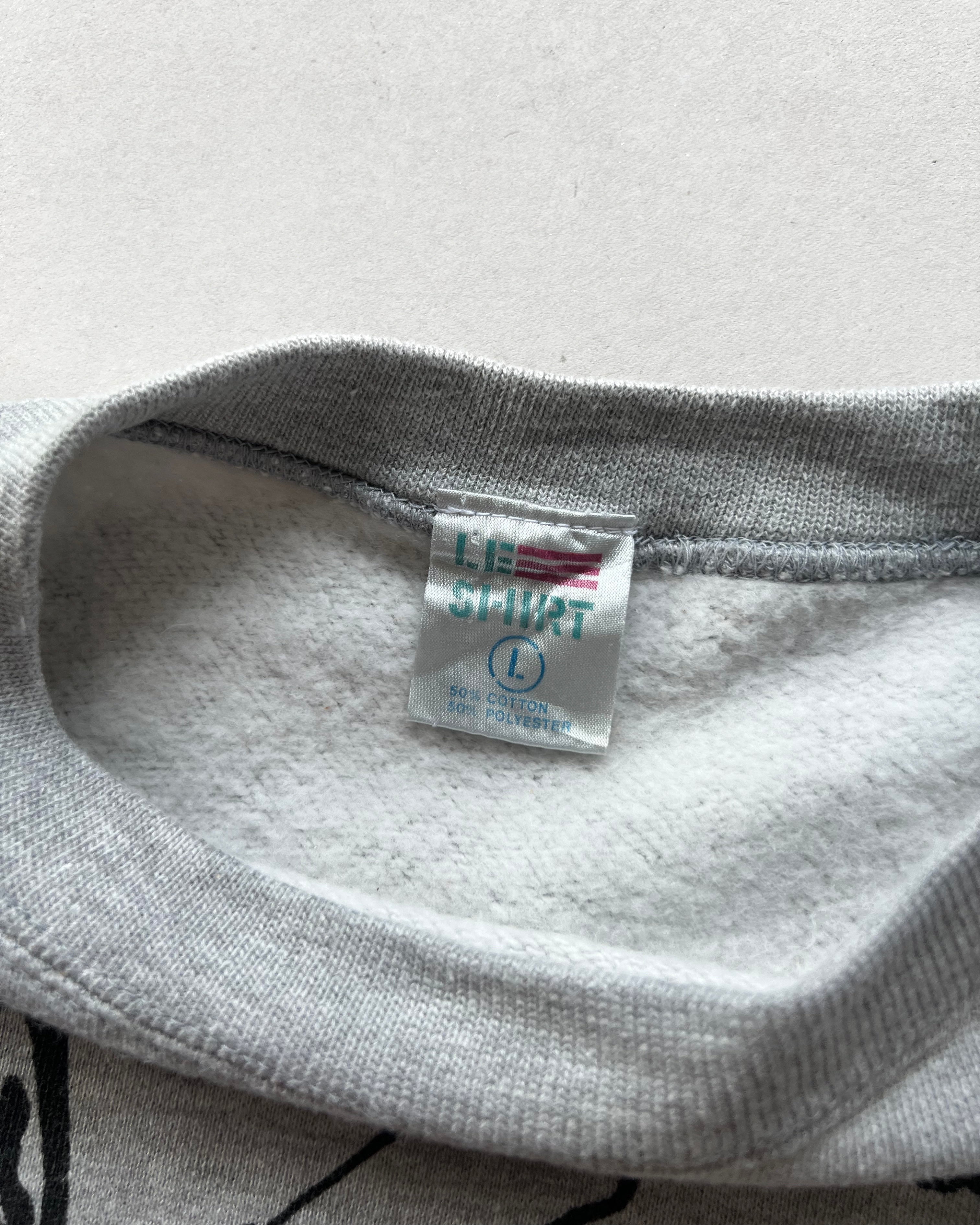 1980S I CLIMBED THE GREAT WALL' SWEATSHIRT (L)