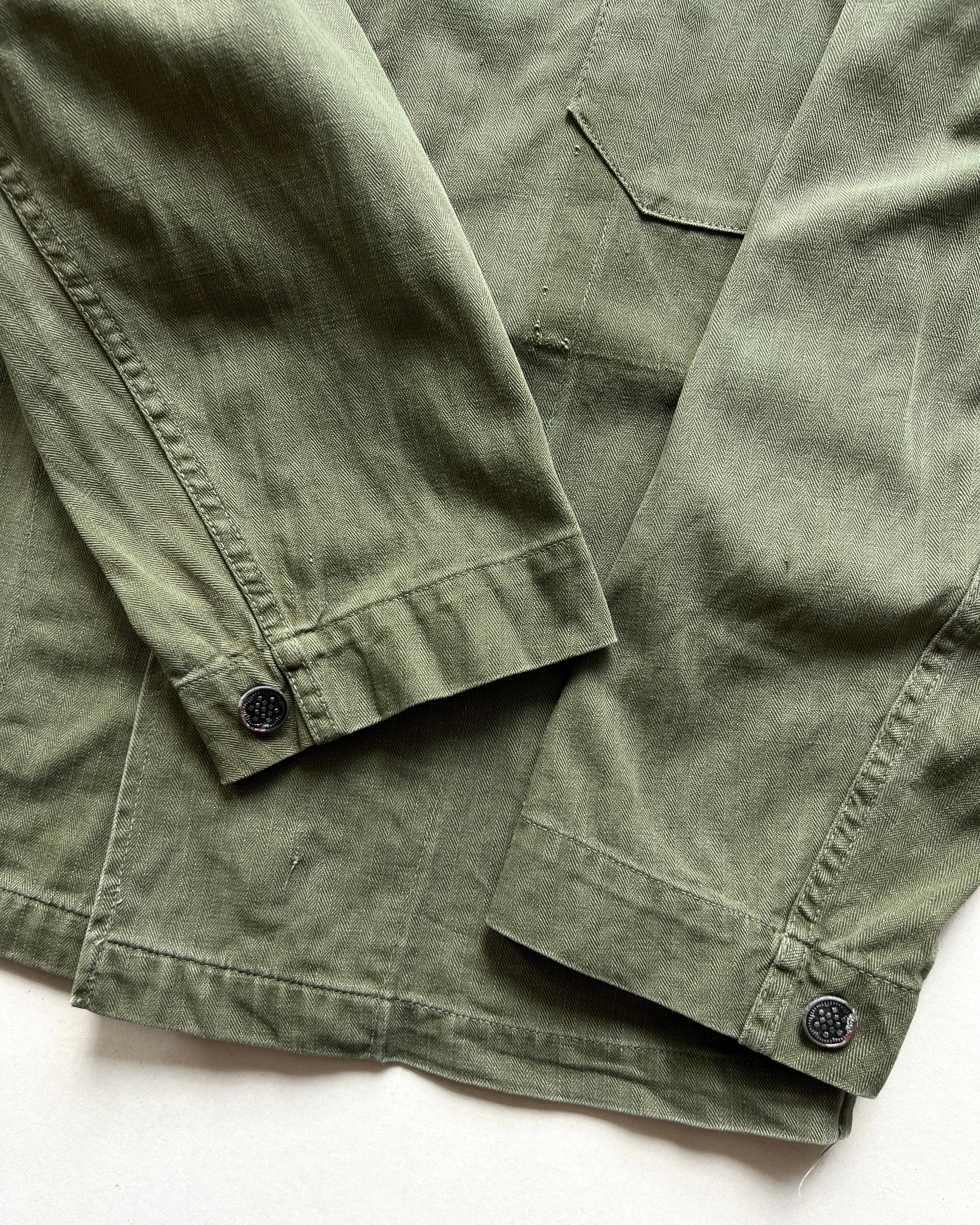 1940S US ARMY 13 STARS HBT SHIRT (M)