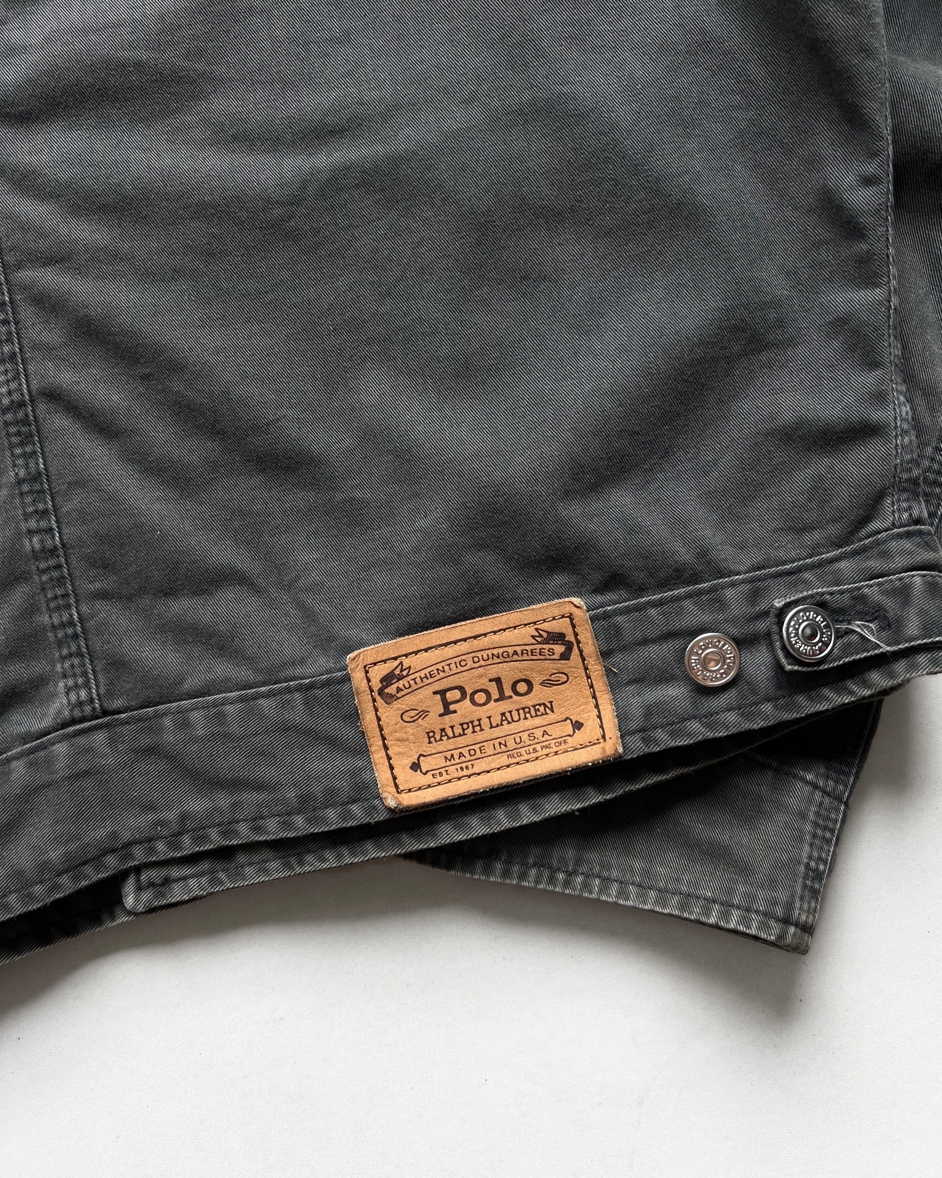 1980S FADED RALPH LAUREN WORK JACKET (L)