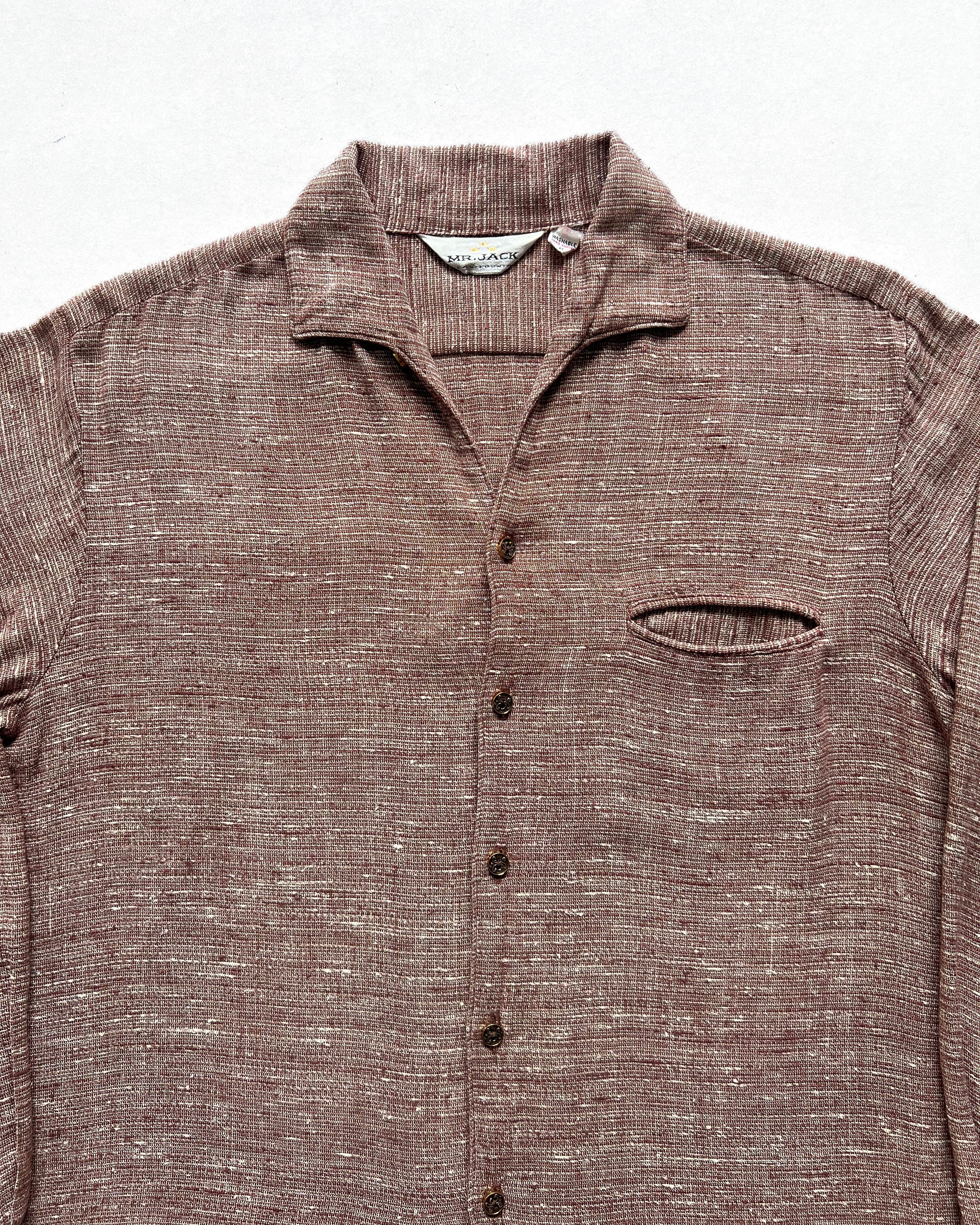 1960S MR. JACK CALIFORNIA LOOP COLLAR SHIRT (M)