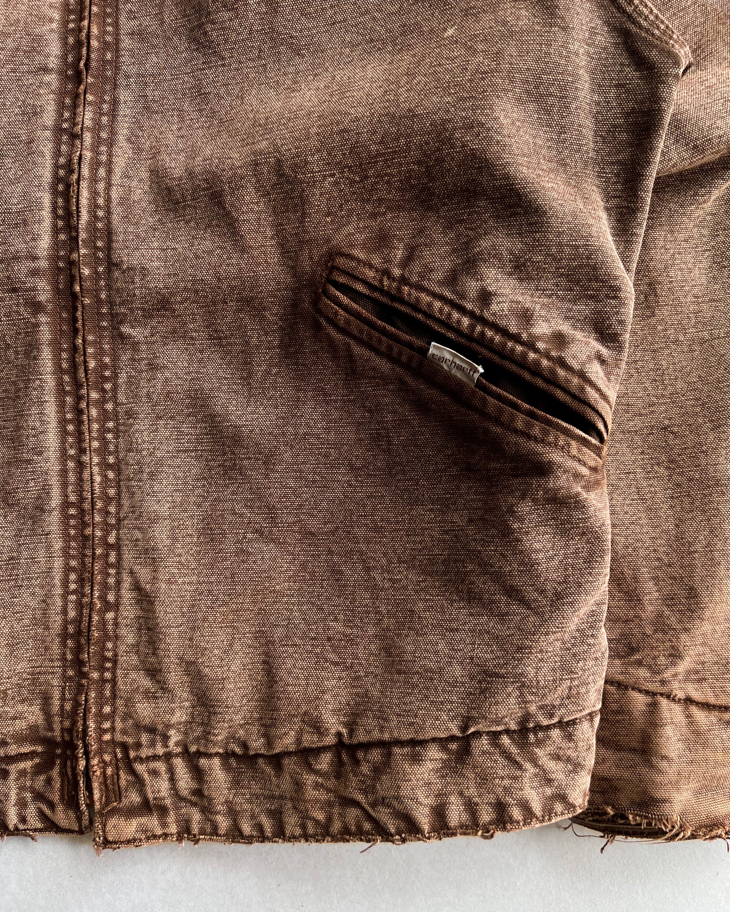 1970S STONE WASHED CARHARTT DETROIT JACKET (M)