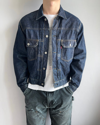 1990S RAW BIG E LEVI'S TYPE II SELVEDGE DENIM JACKET (S-L)