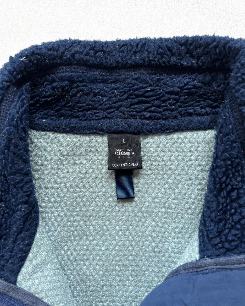 1990S PATAGONIA DEEP PILE RETRO-X VEST (L)