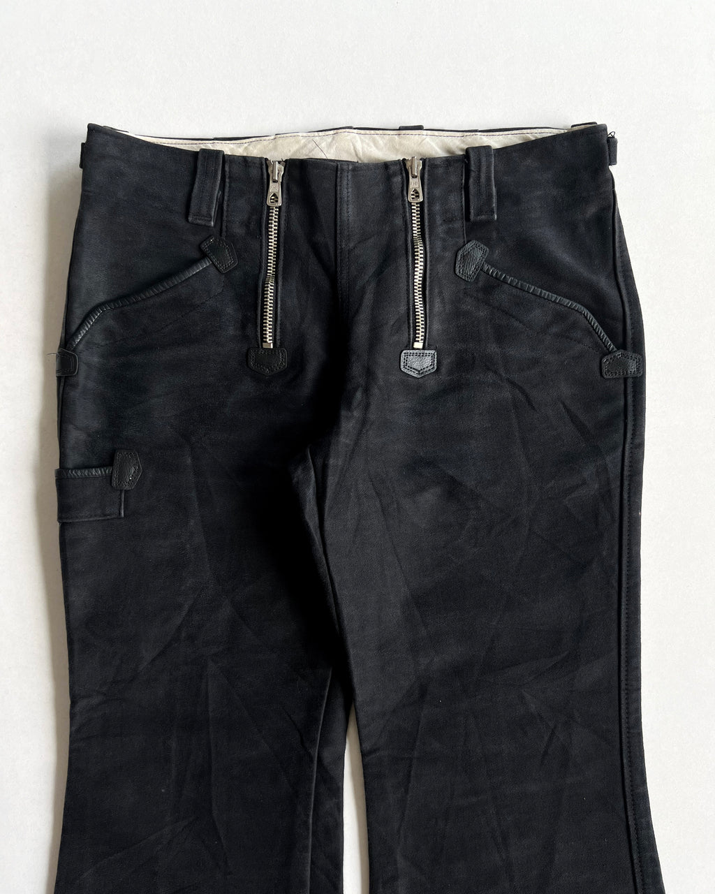 1990S MOLESKIN GERMAN BOOTCUT WORK PANTS (30-32)