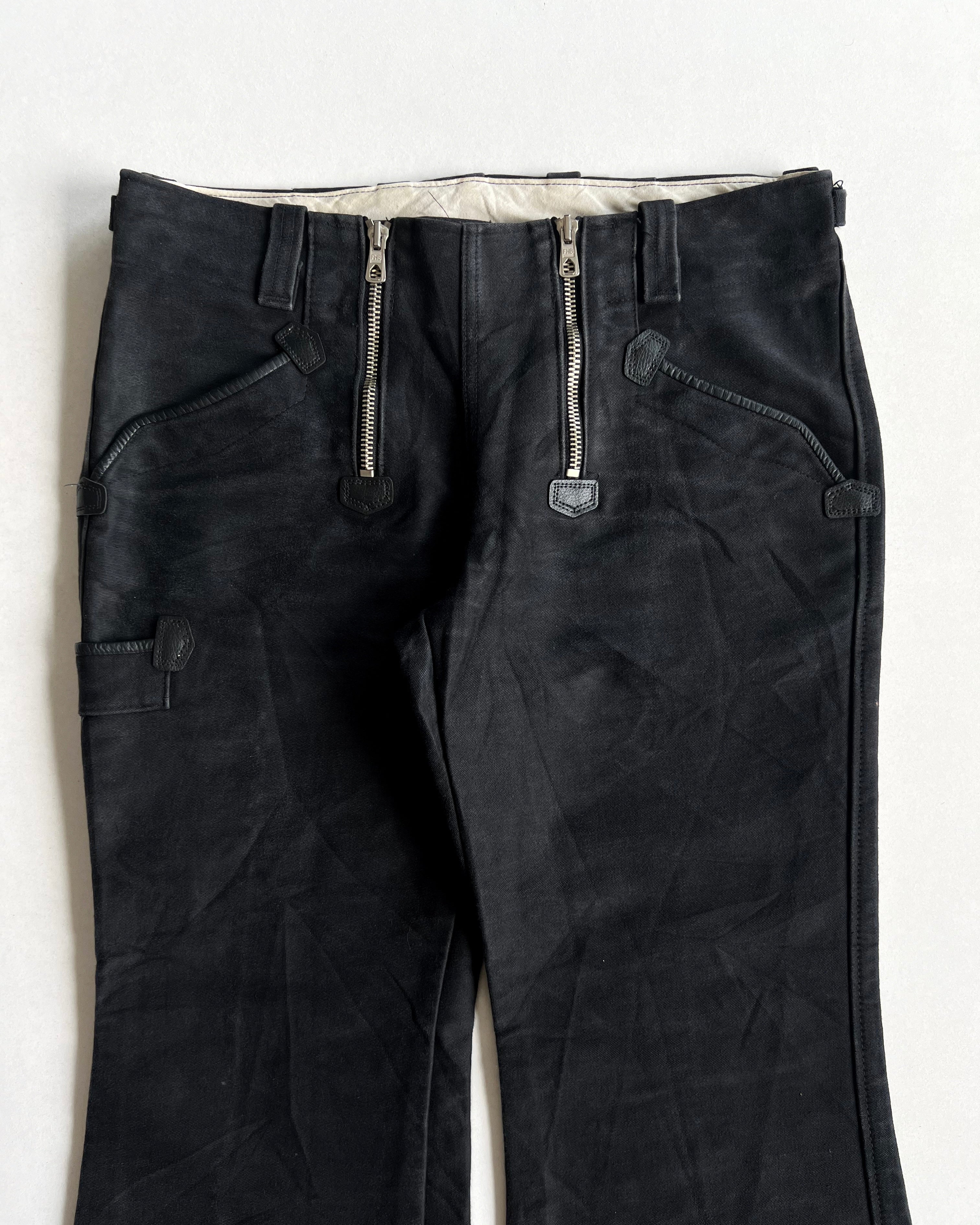1990S MOLESKIN GERMAN BOOTCUT WORK PANTS (30-32)