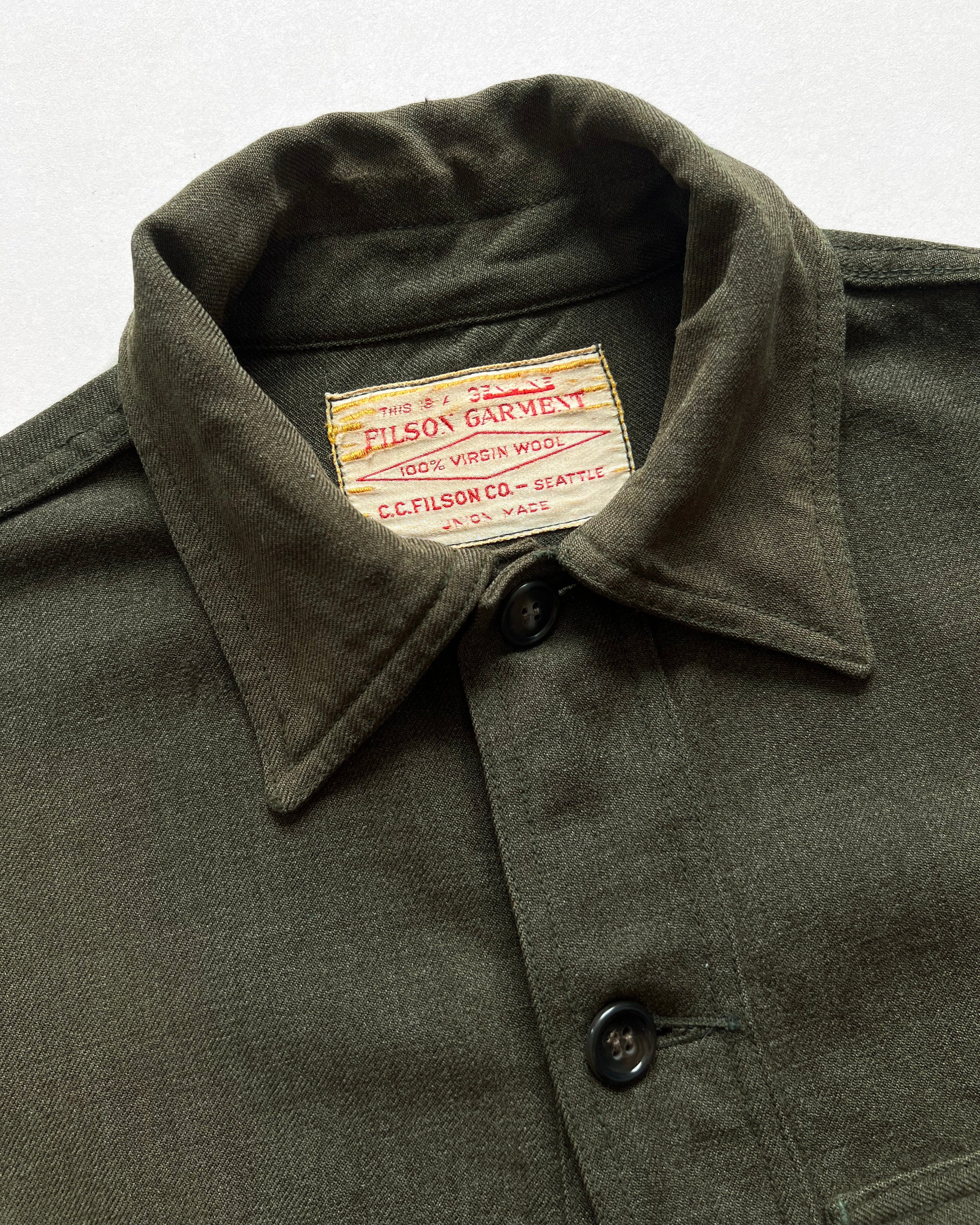 1950S FILSON MACKINAW CRUISER JACKET (L)