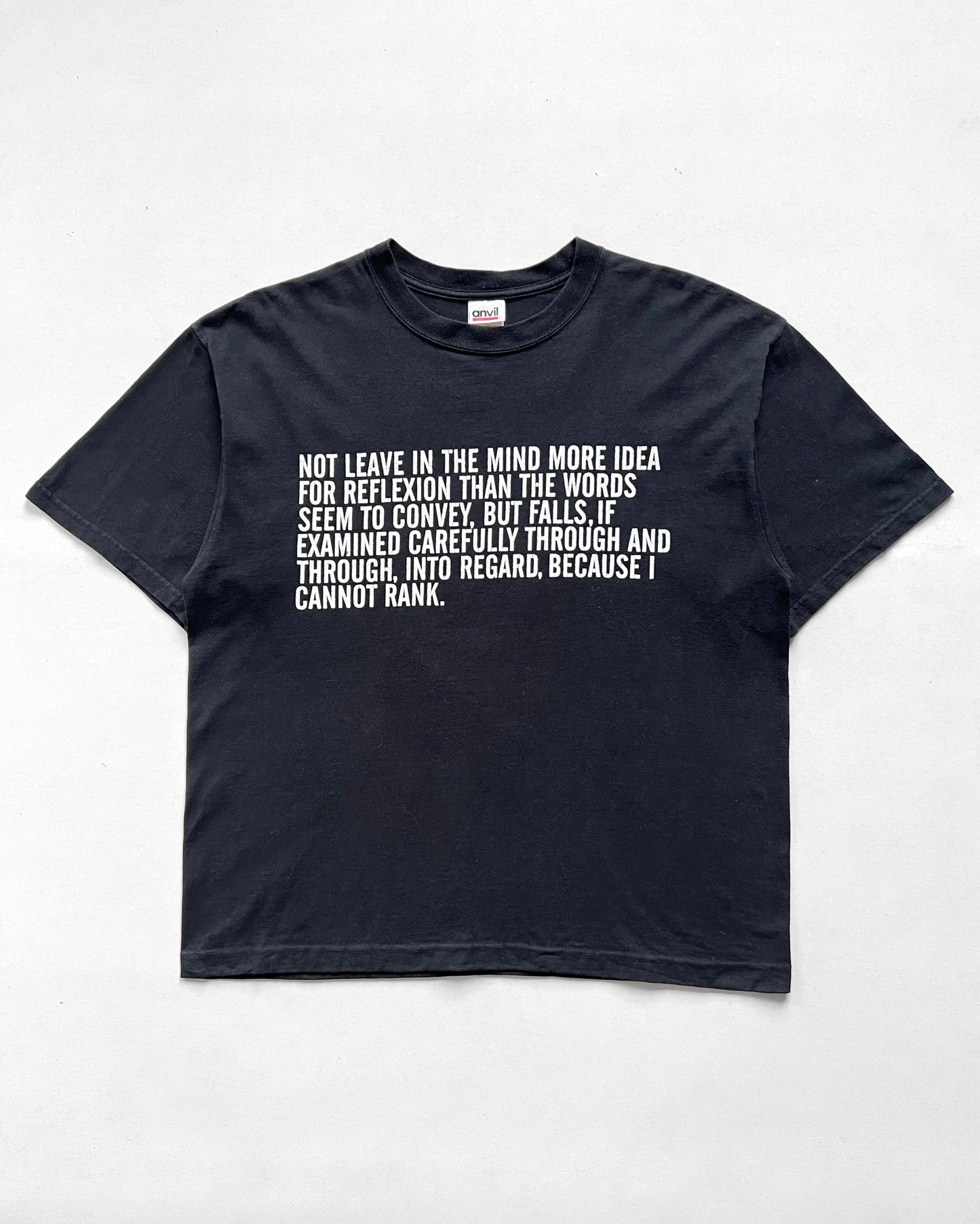 2000S REFLEXION WORDING TEE (L)