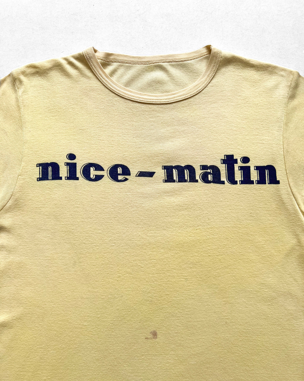 1970S 'NICE-MANTIN' RINGER TEE (S)