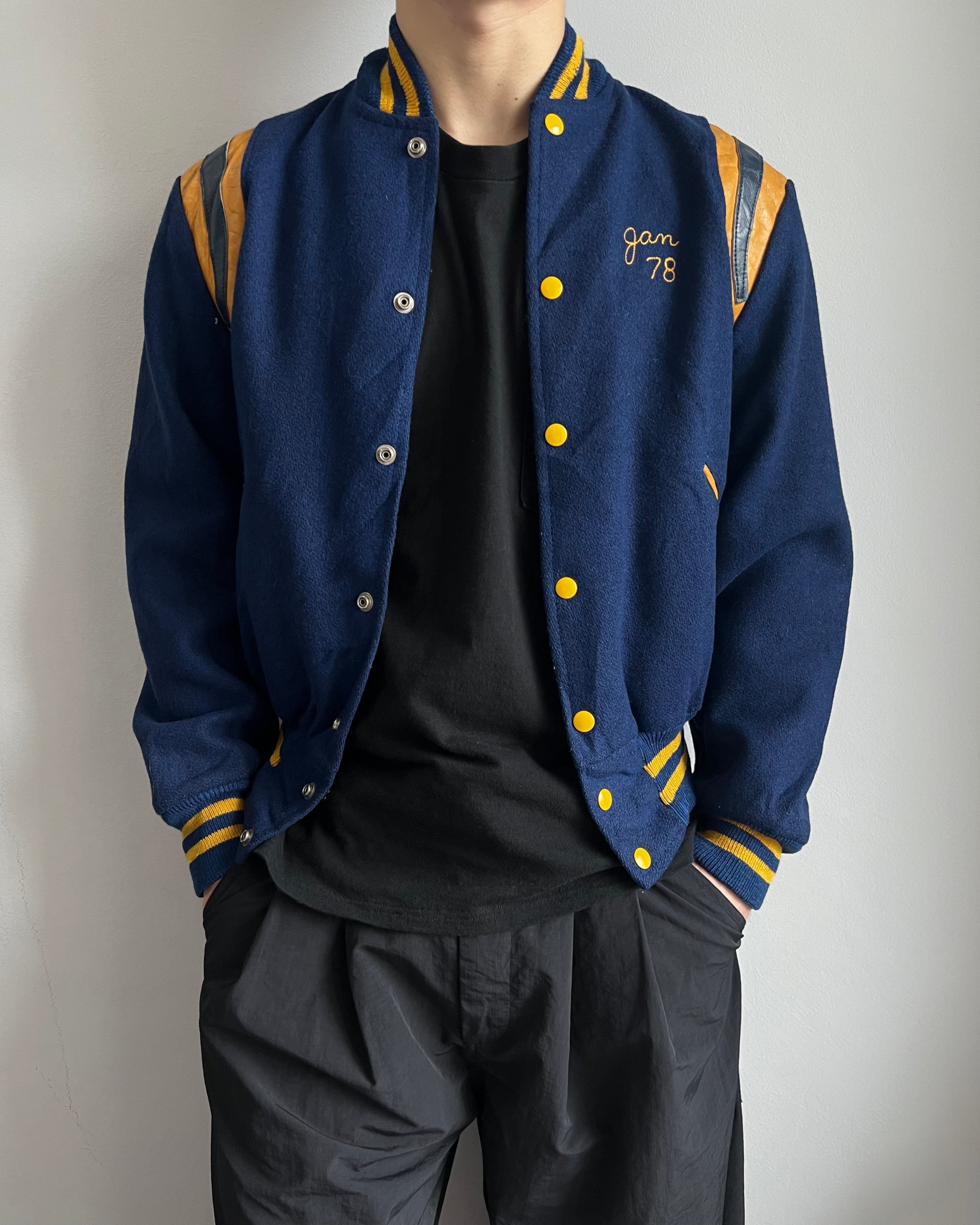 1978 'WALNUT HILLS' WOOL VARSITY JACKET (M)