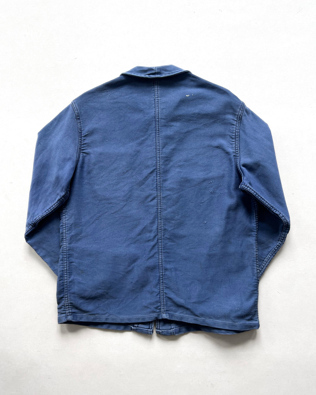 1950S ADOLPH LAFONT FRENCH MOLESKIN CHORE JACKET (L)