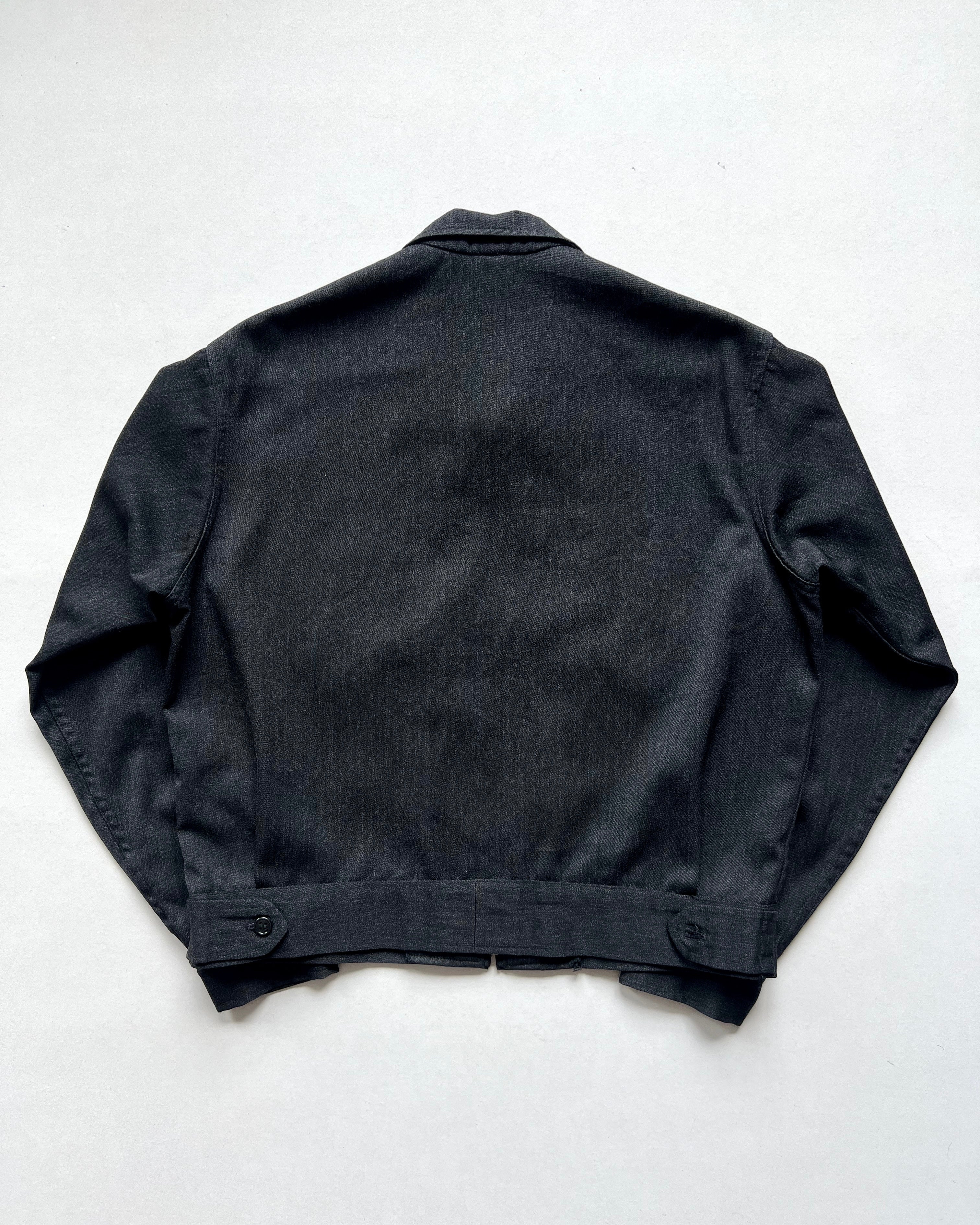 1950S SALT & PEPPER DOUBLE POCKET JACKET (M/L)