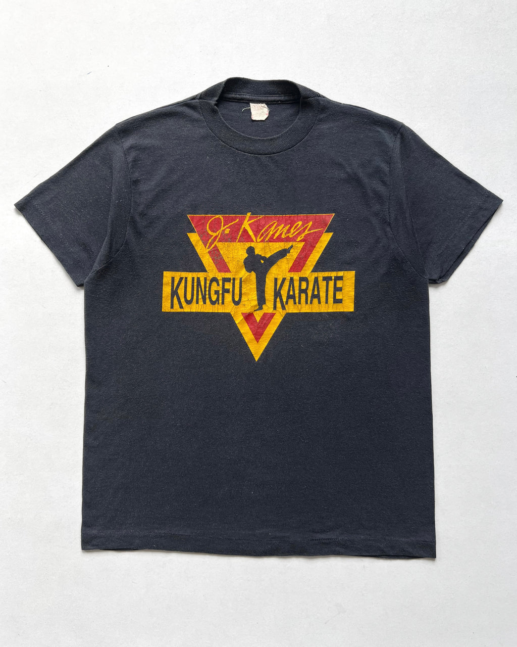 1980S KUNGFU KARATE SINGLE STITCH TEE (S)