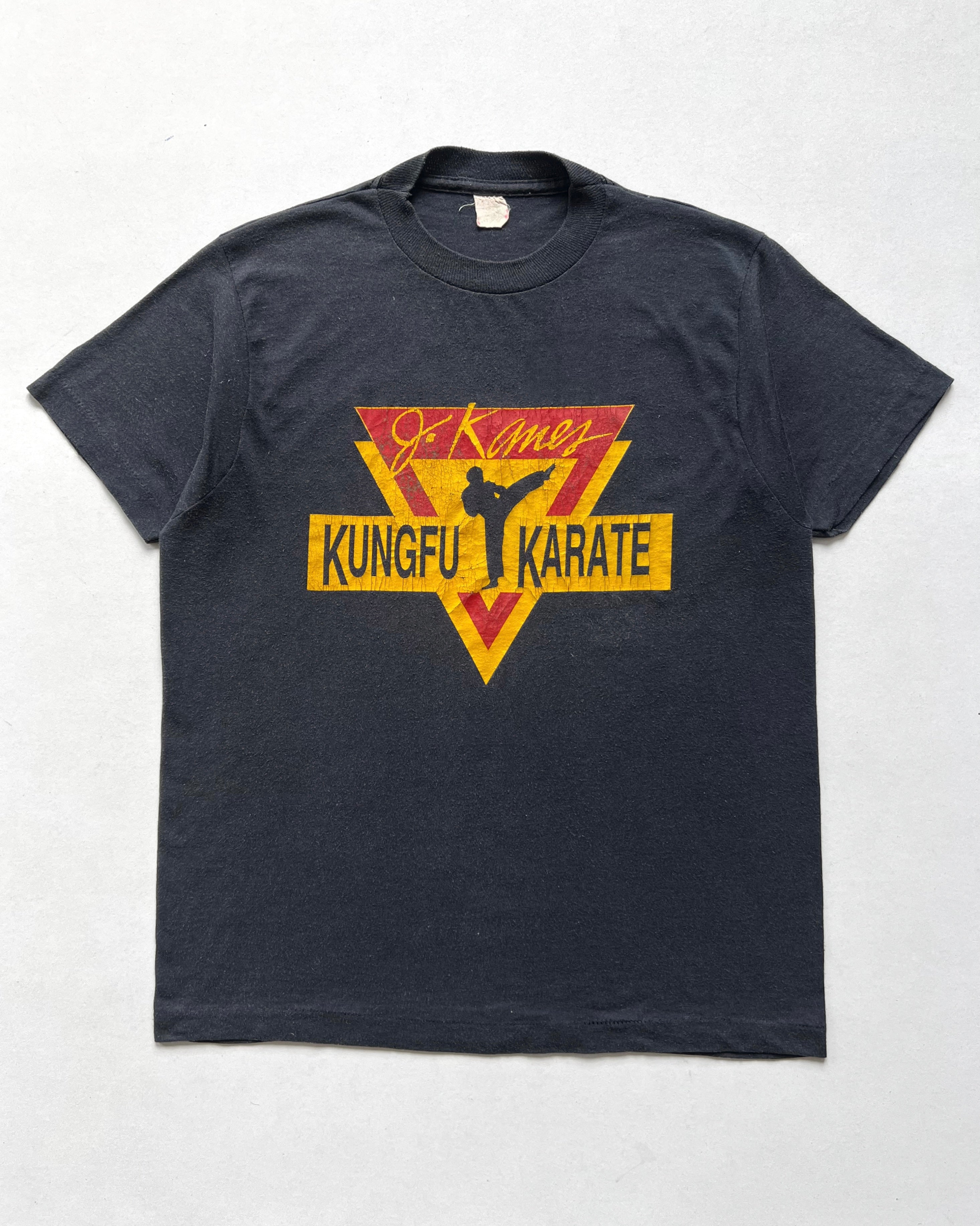 1980S KUNGFU KARATE SINGLE STITCH TEE (S)