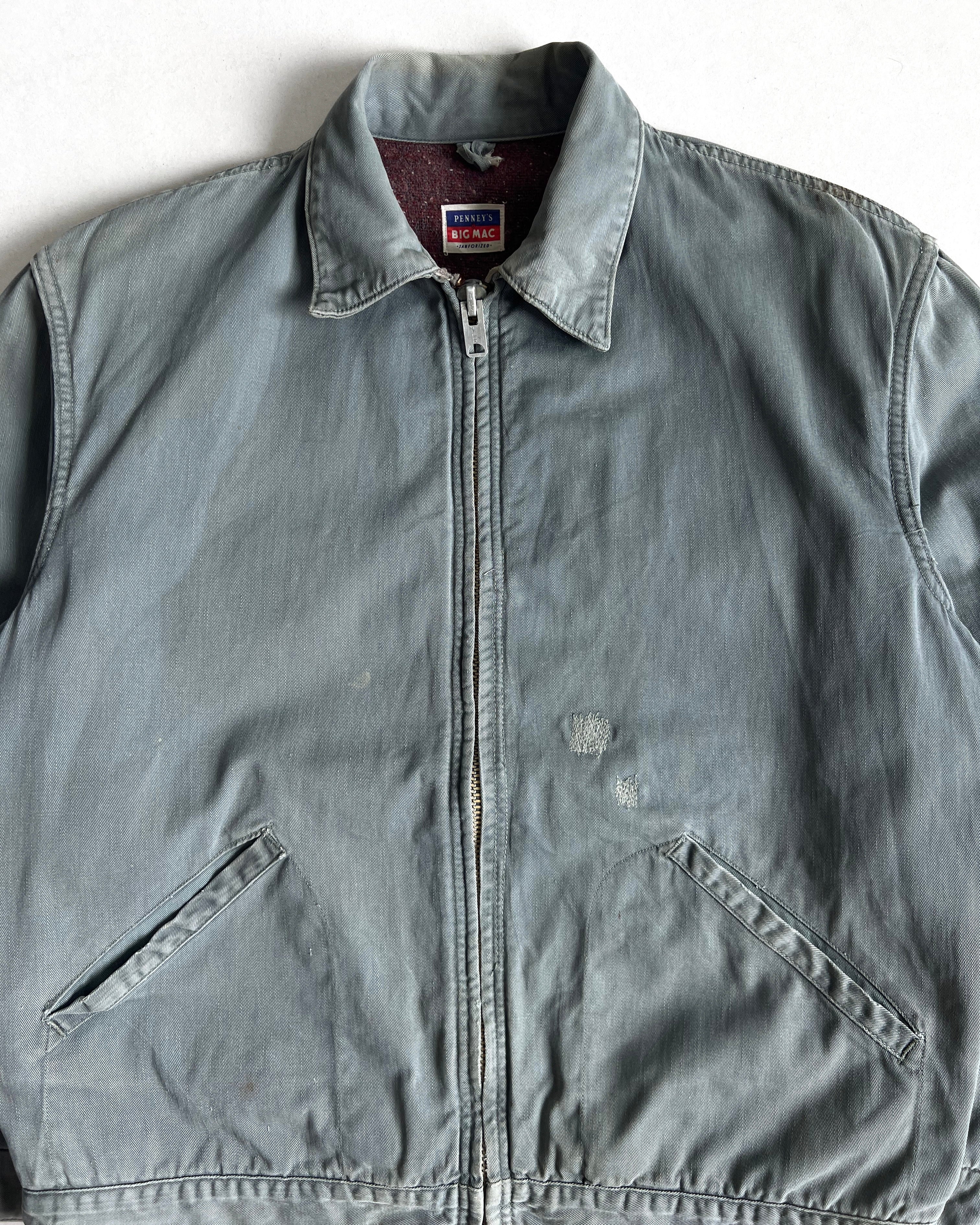 1960S PENNEY'S BIG MAC SANFORIZED WORK JACKET (L)