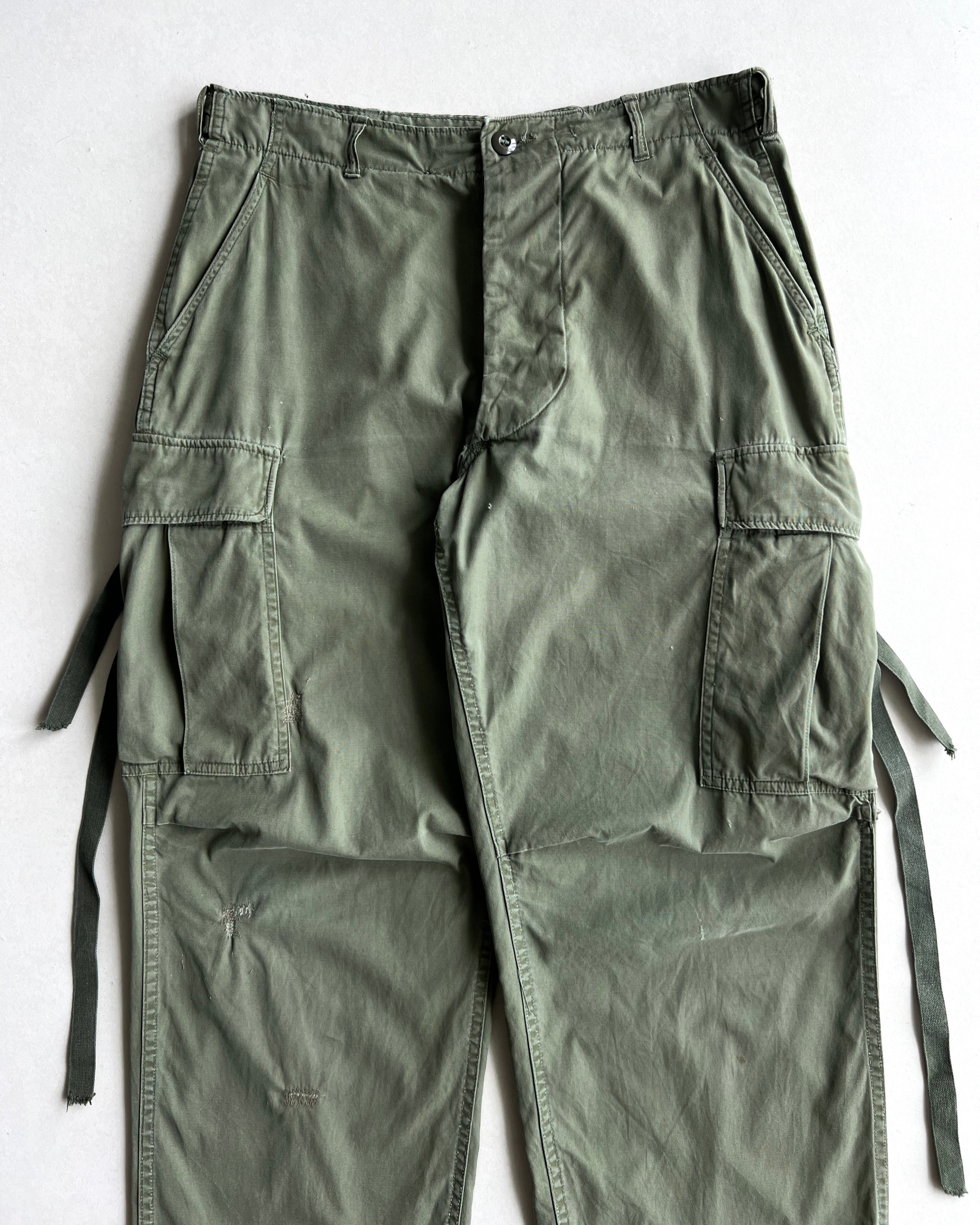 1960S POPLIN OG107 US ARMY JUNGLE CARGO (30-33)