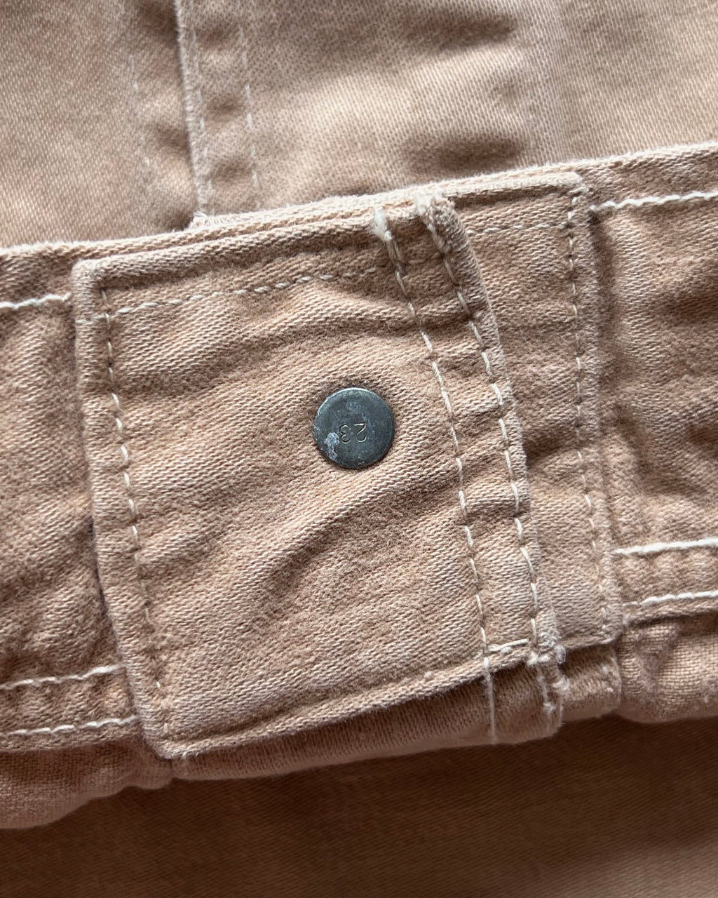 1970S LEE MOLESKIN DOUBLE POCKET JACKET (L)