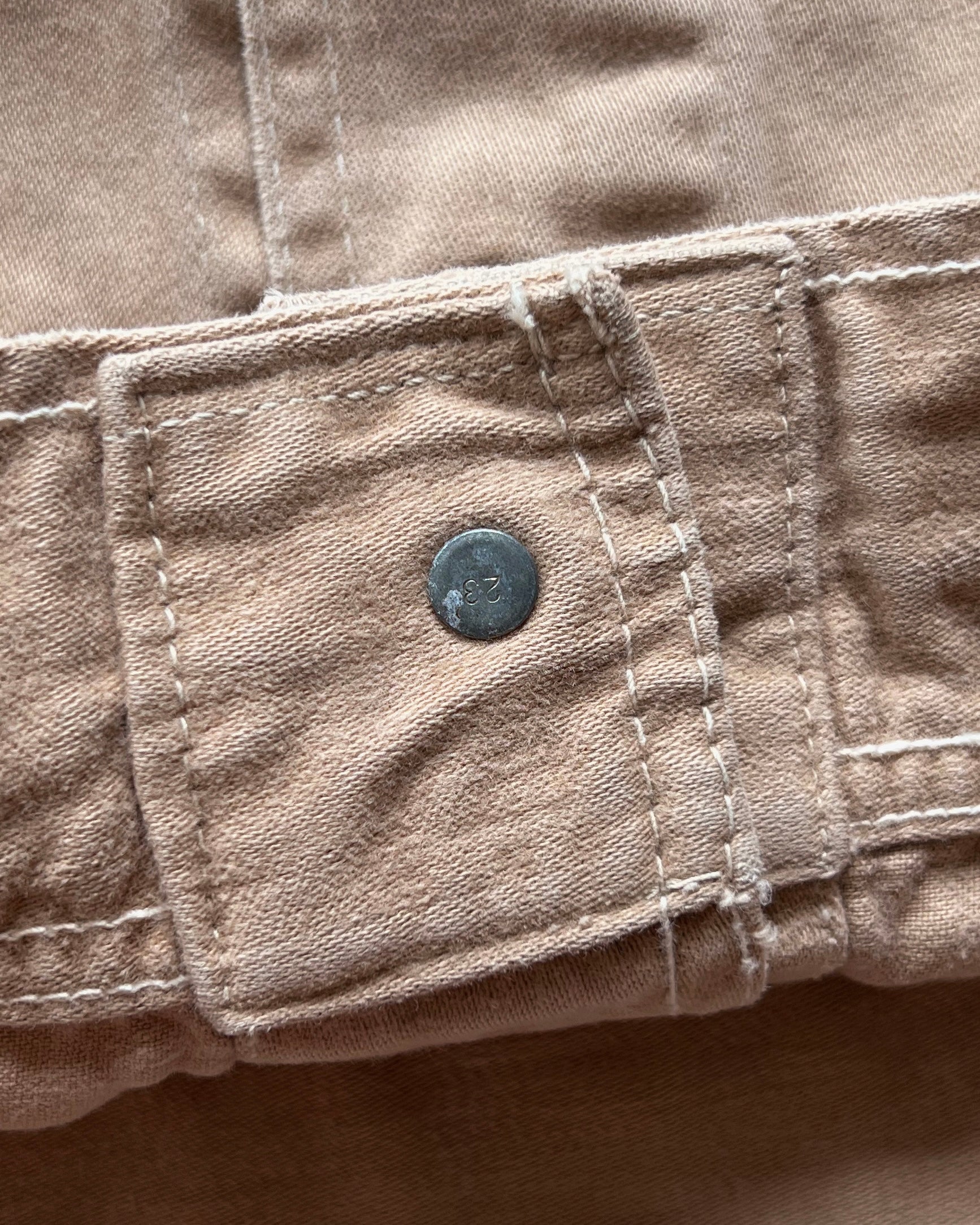 1970S LEE MOLESKIN DOUBLE POCKET JACKET (L)