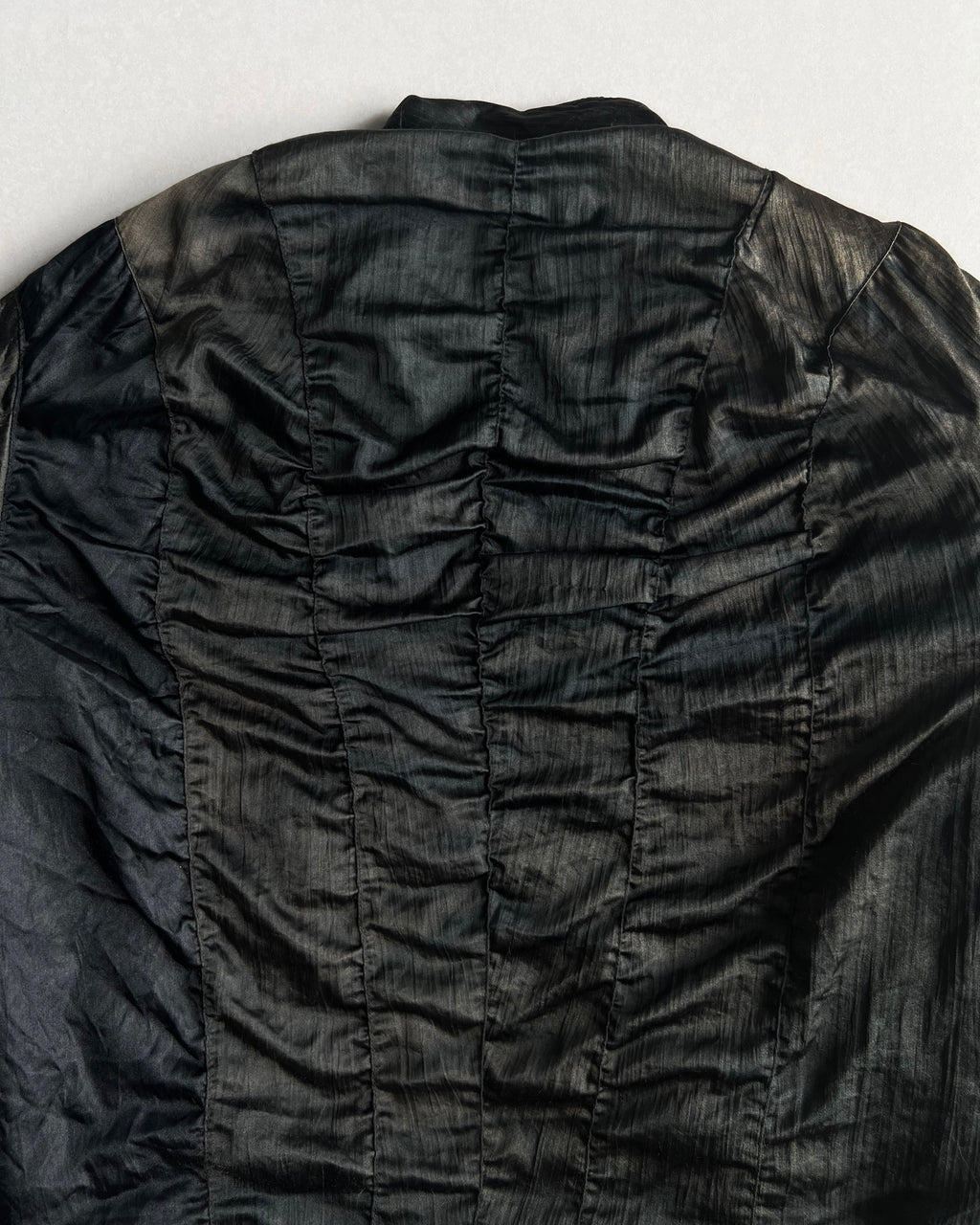 1990S SUN FADED JAPANESE BRAND QUILTED BOMBER JACKET (L/XL)