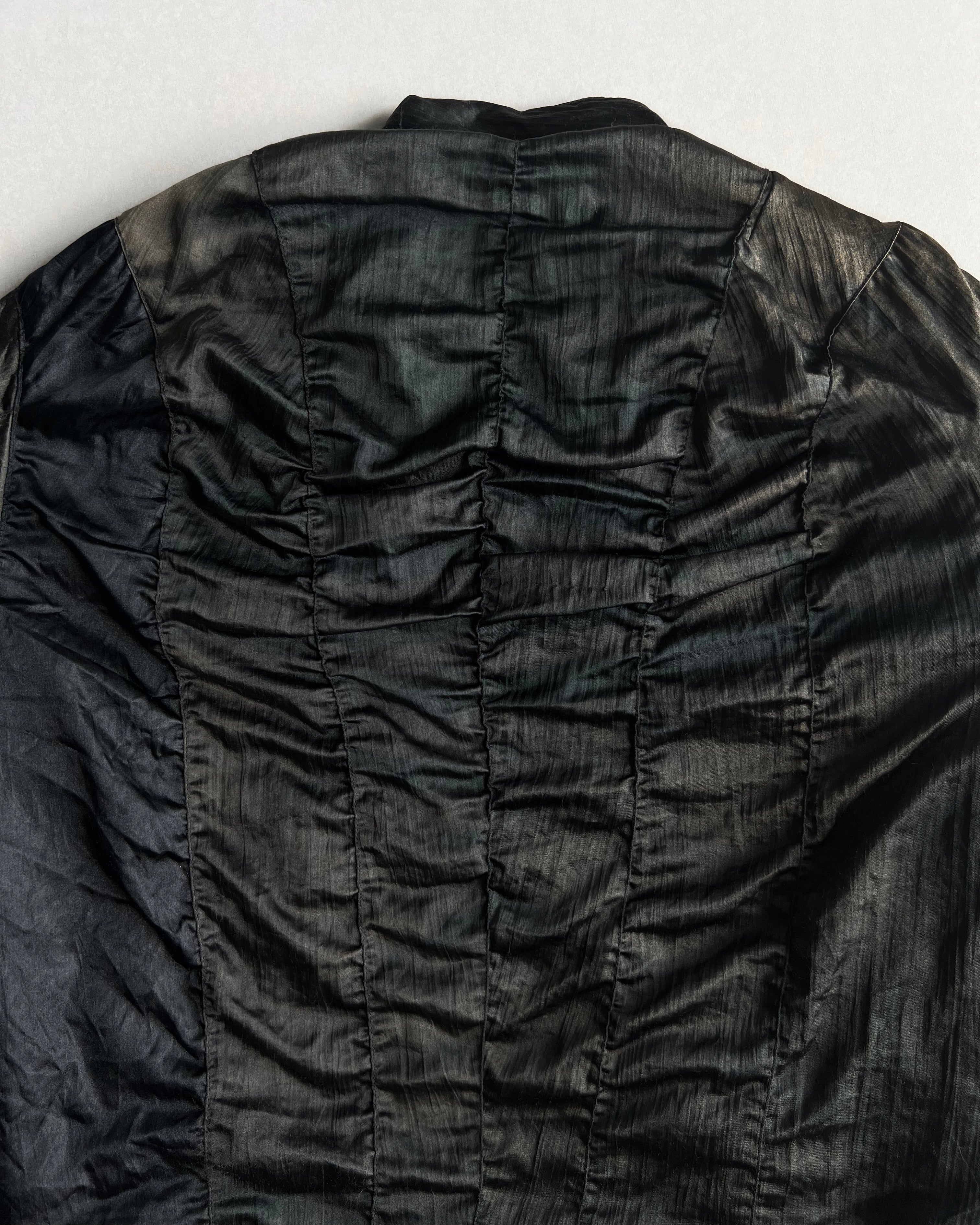 1990S SUN FADED JAPANESE BRAND QUILTED BOMBER JACKET (L/XL)