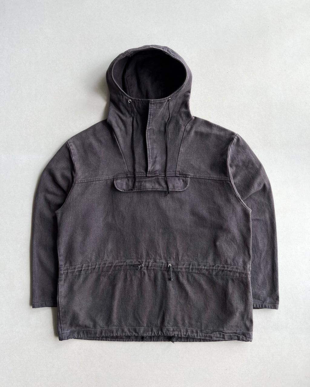 1970S AMERICAN WORKER HOODED SMOCK JACKET (L)