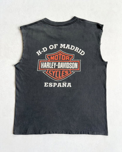 2002 HARLEY DAVIDSON 'ESPANA' SLEEVELESS TEE (L)