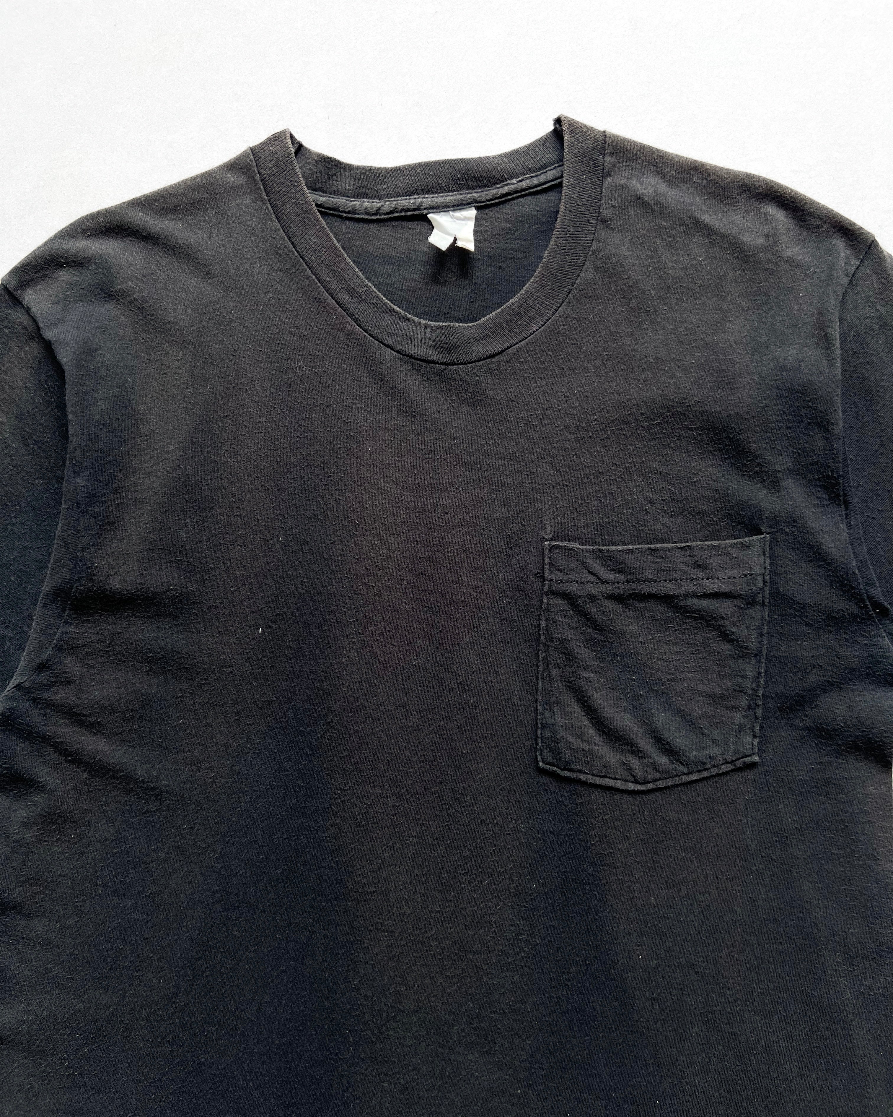 1990S SUN FADED BLANK POCKET TEE (M)