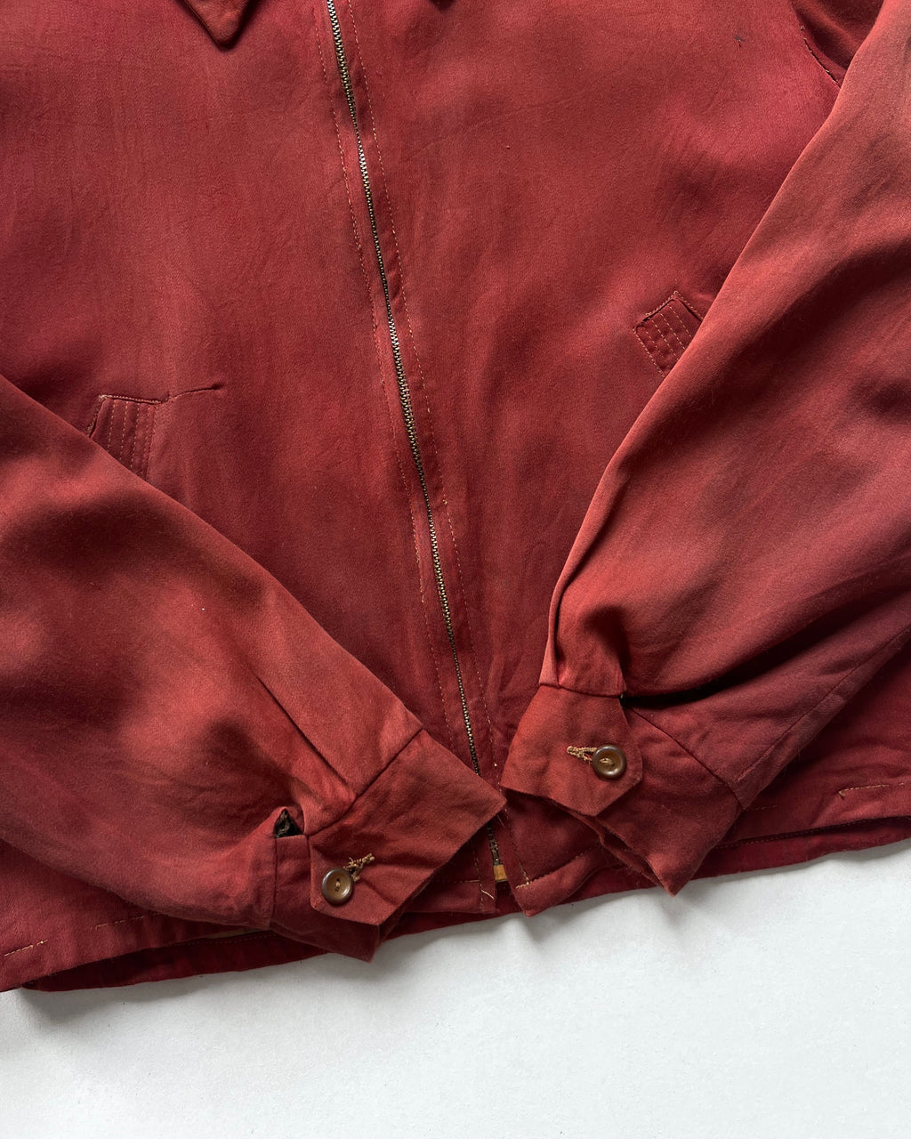 1950S PENNEY'S GABARDINE RICKY JACKET (L)